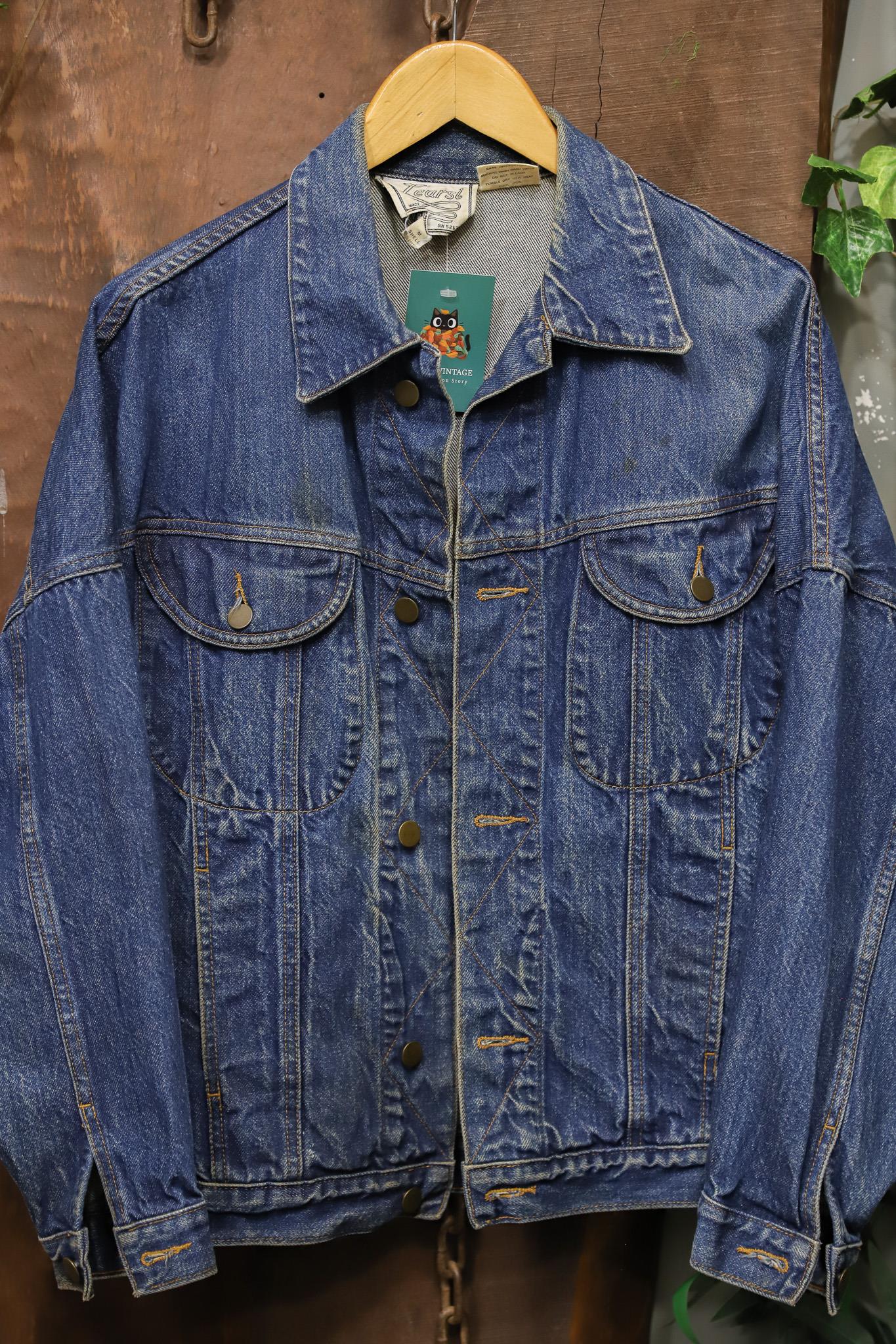 90s Classic Blue Denim Ceket