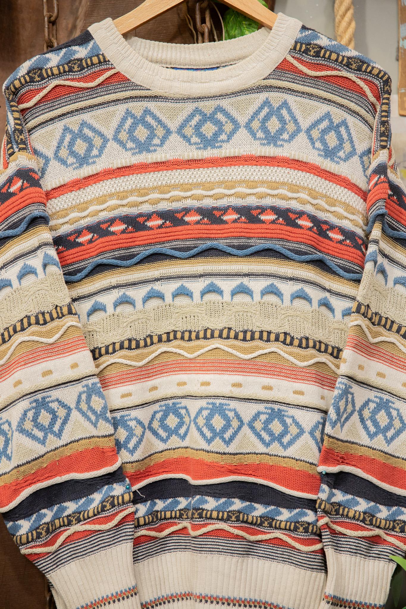 90s Coogi 3D Wool Kazak