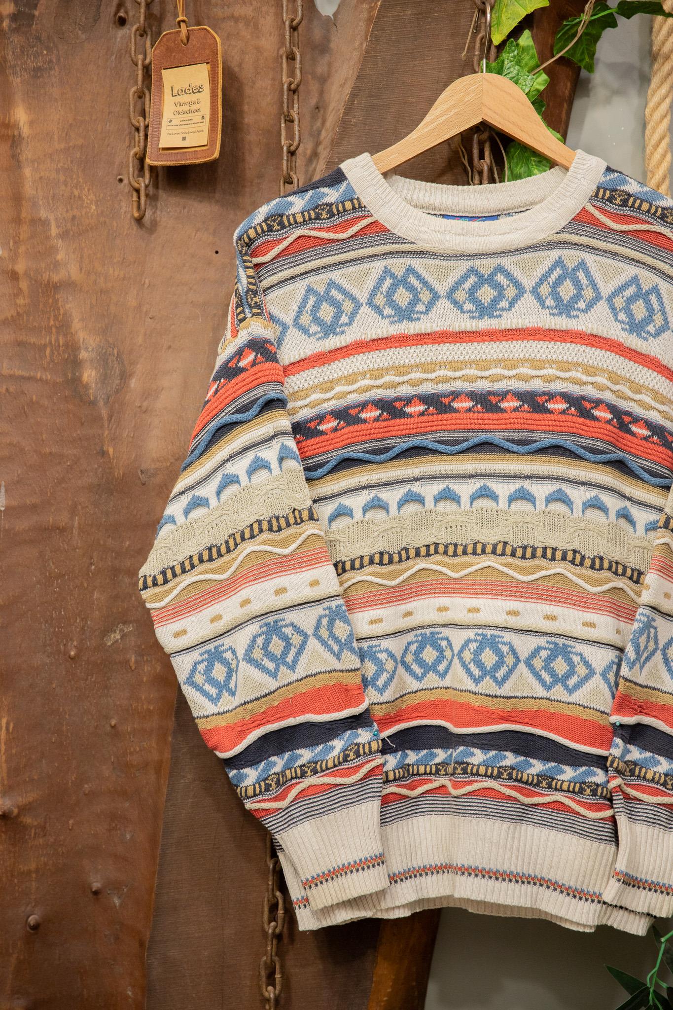 90s Coogi 3D Wool Kazak