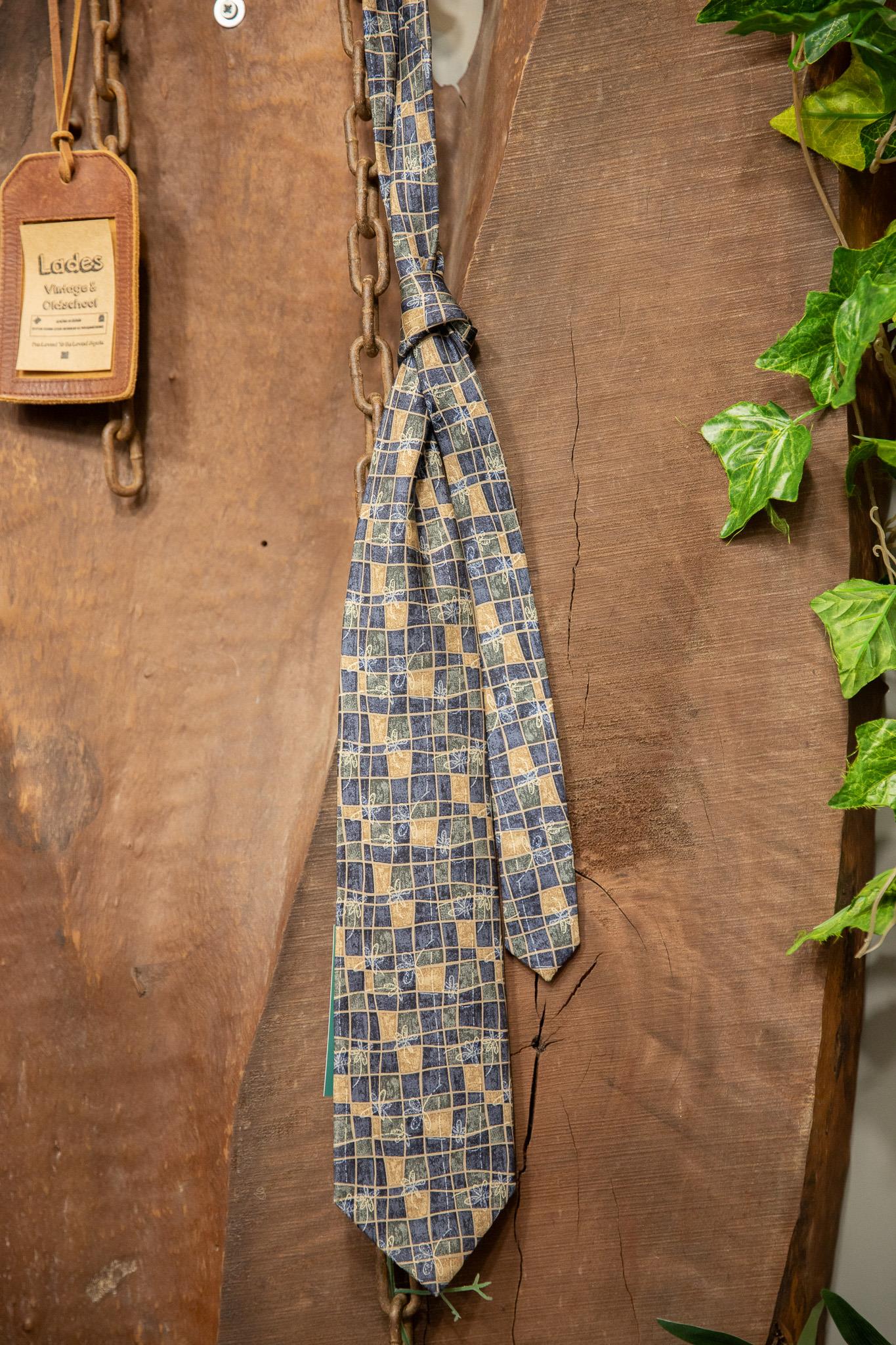 90s Dragonfly Silk Kravat
