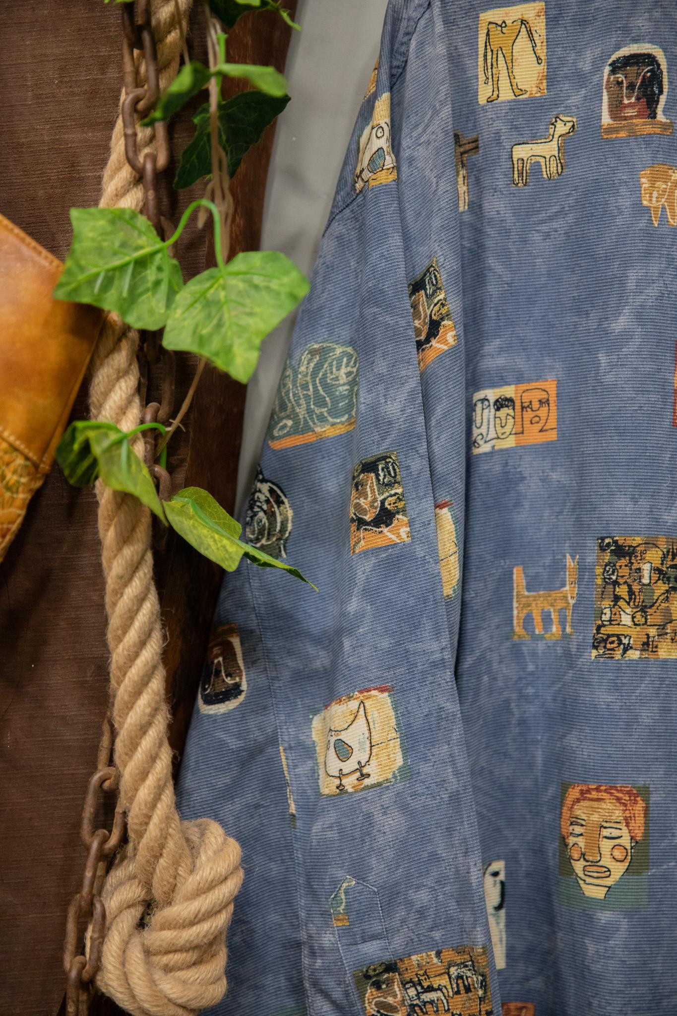 90s England Tasarım Gömlek