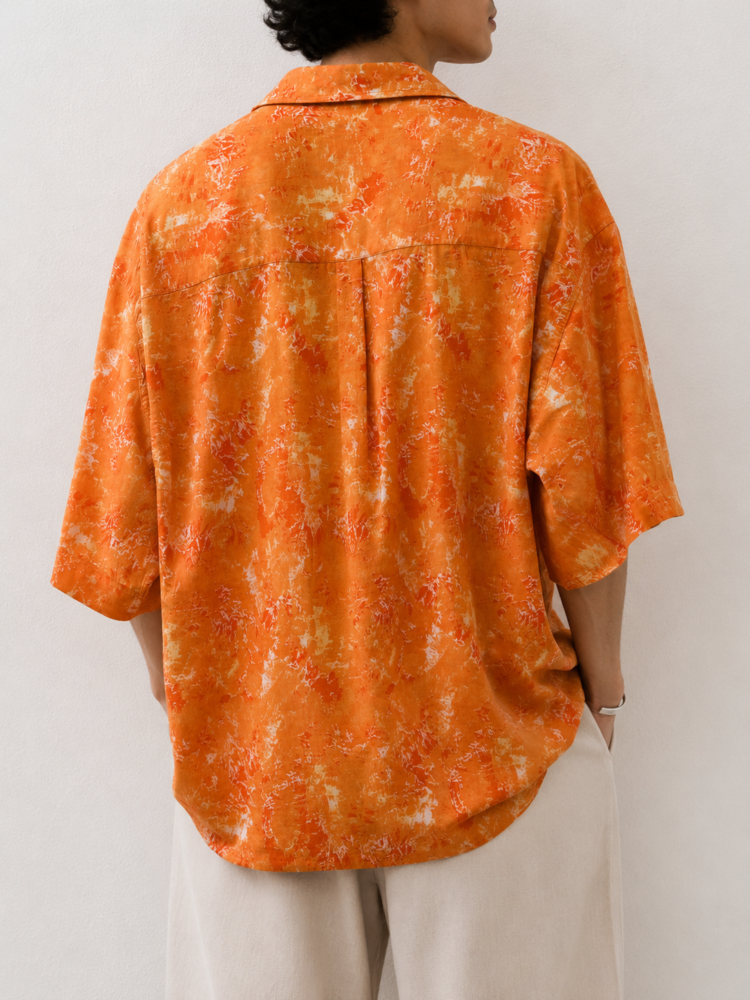 90s Festival Batik Desen Gömlek
