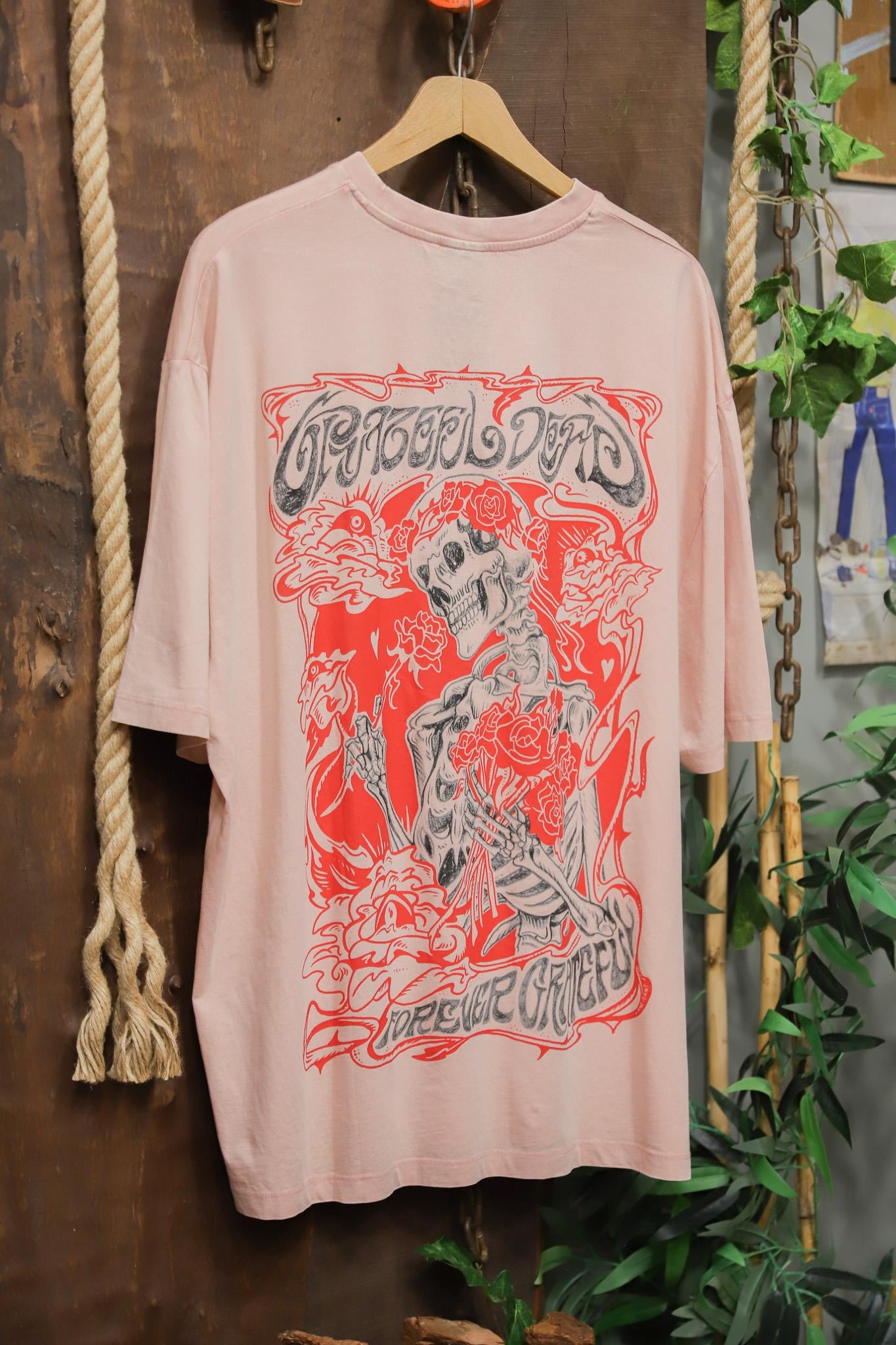 90s Grateful Dead Pink Tişört