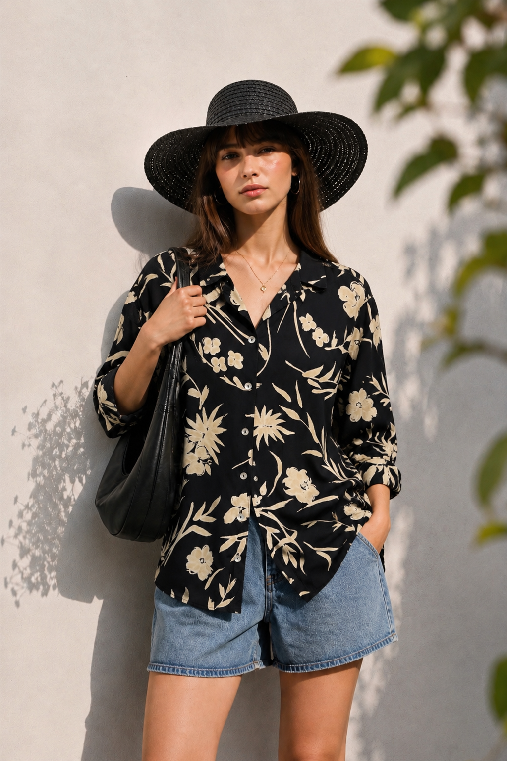 90s Grunge/Boho Oversize Gömlek