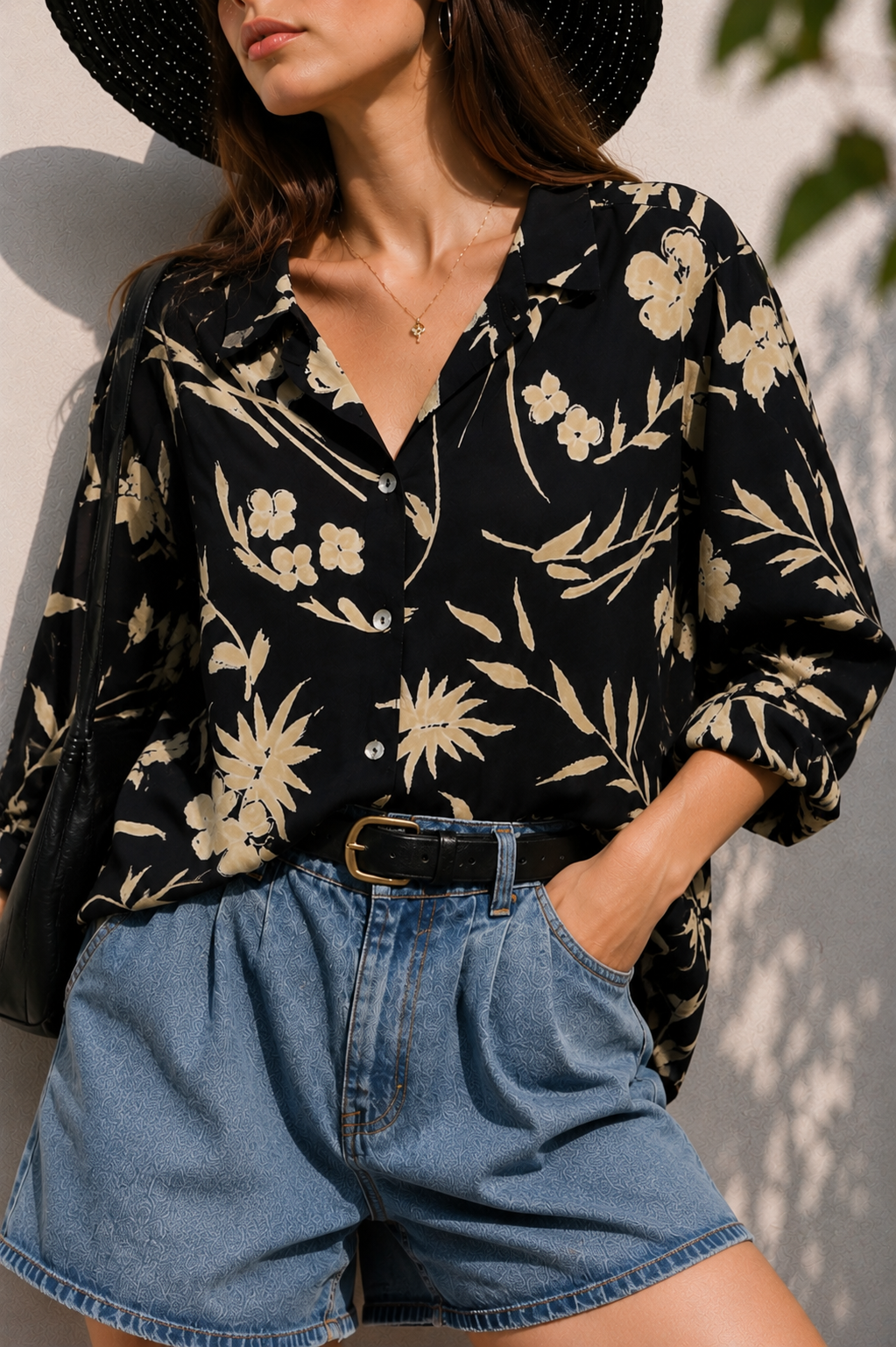 90s Grunge/Boho Oversize Gömlek