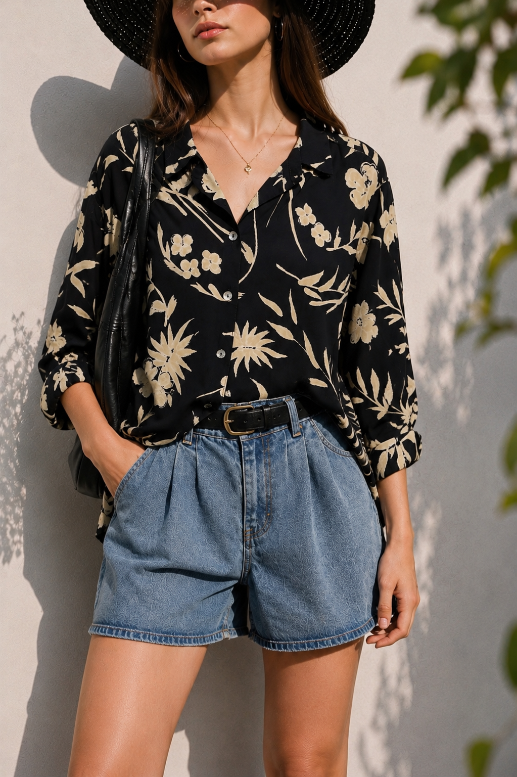 90s Grunge/Boho Oversize Gömlek