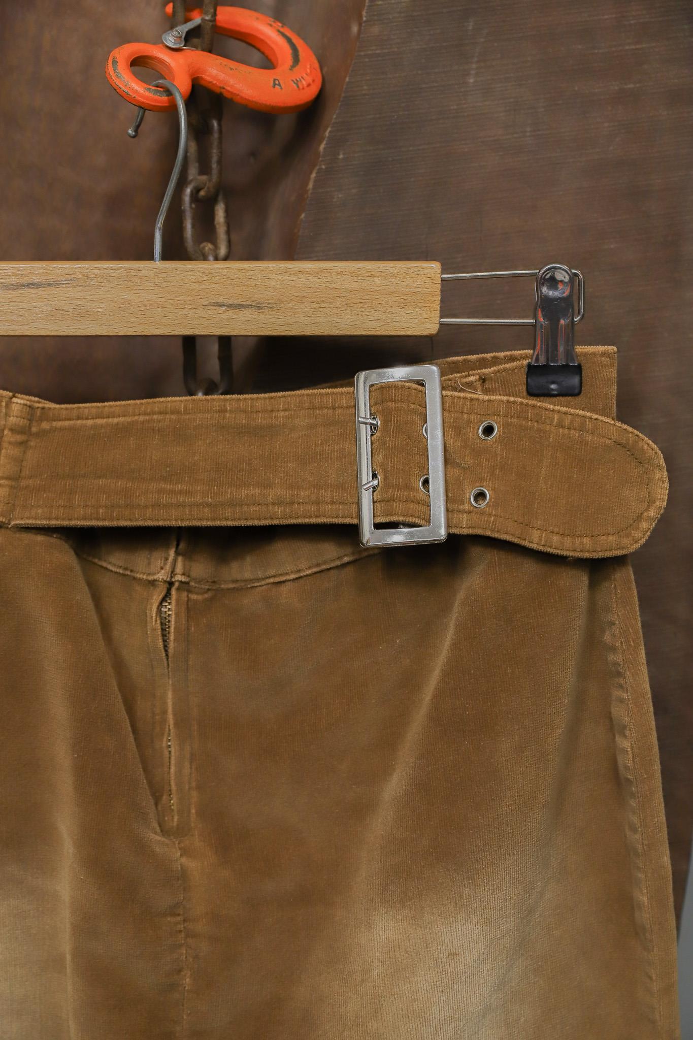 90s High-Waist Kadife Etek