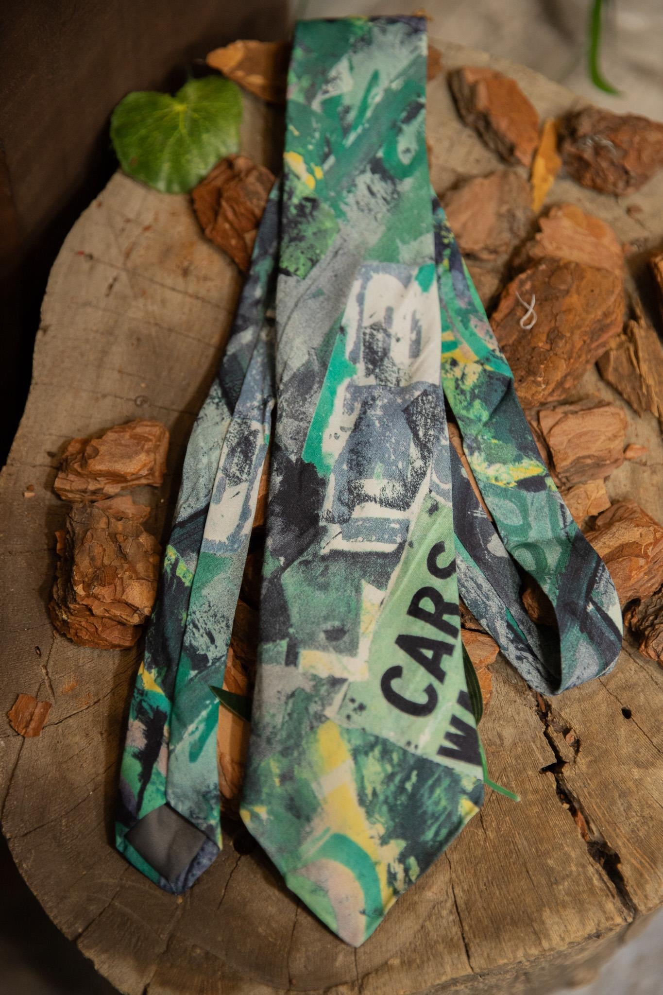 90s Hip-Hop Camo Kravat
