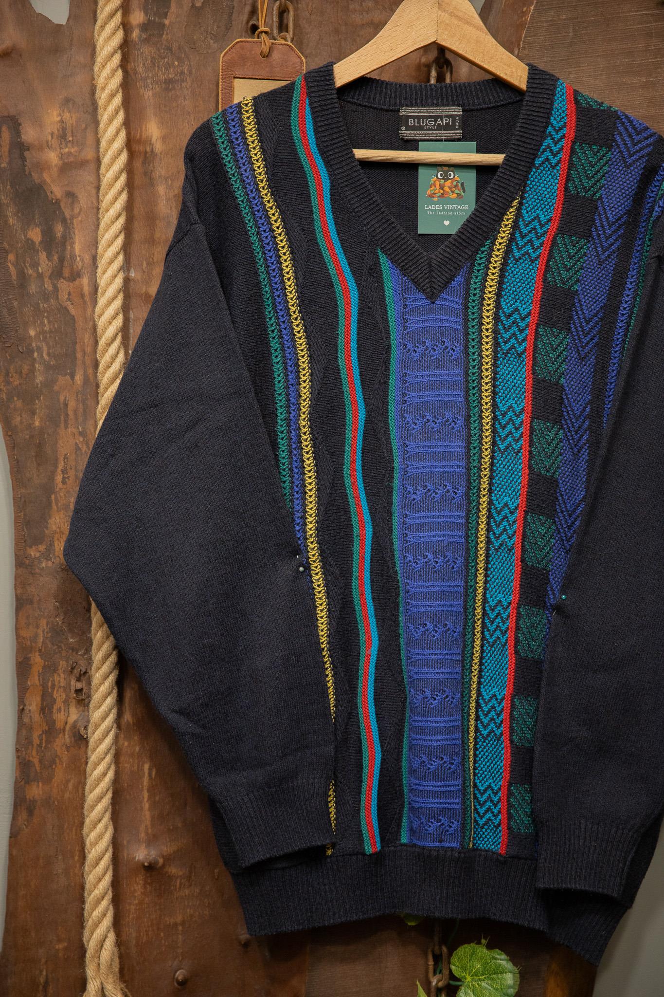 90s Italy Coogi V Yaka Kazak
