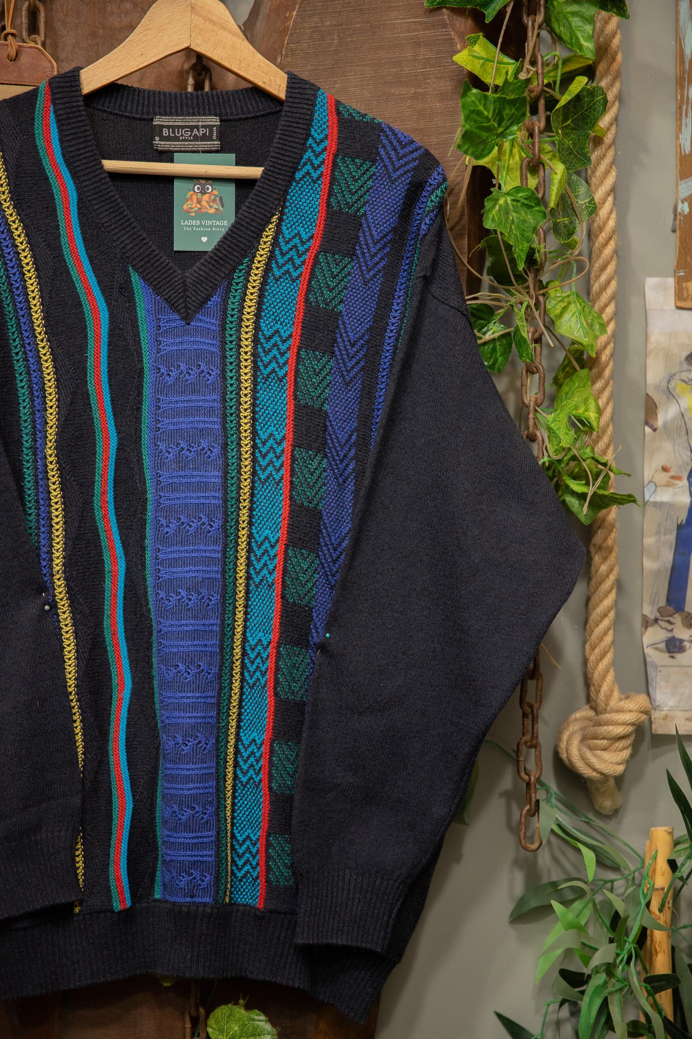 90s Italy Coogi V Yaka Kazak