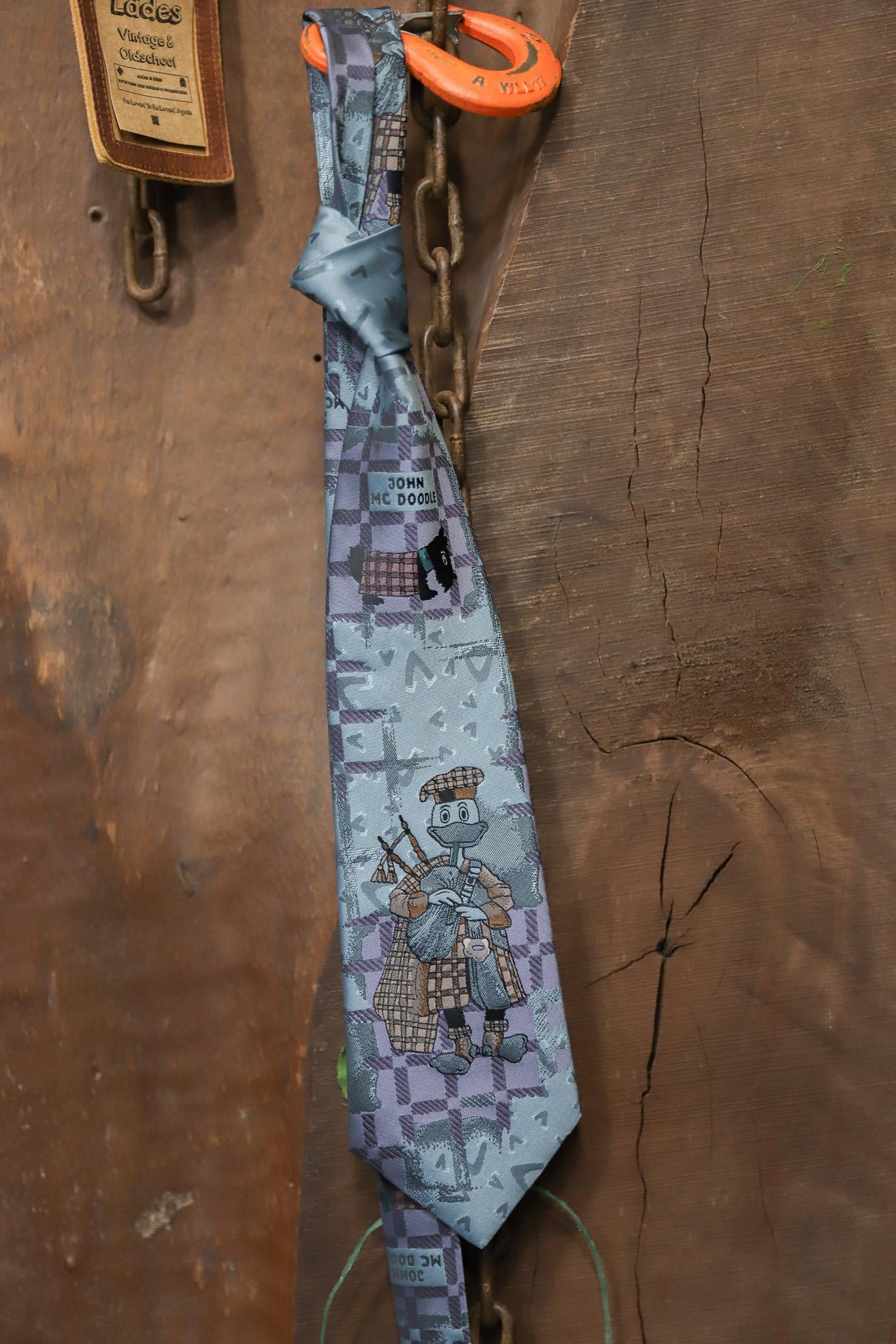 90s John Mc Doodle Kravat