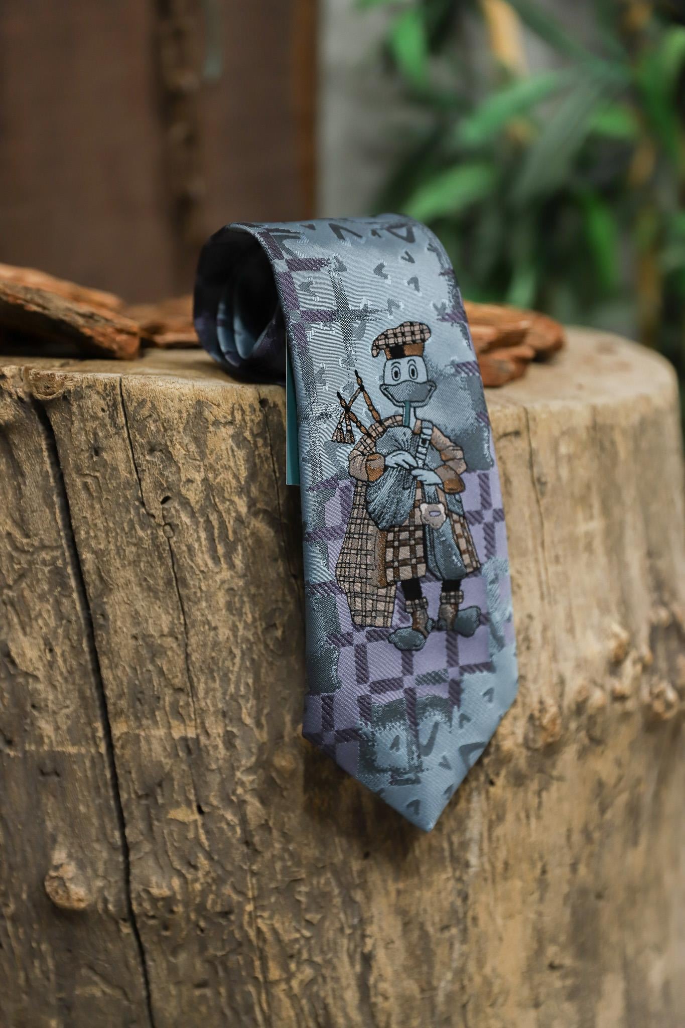 90s John Mc Doodle Kravat