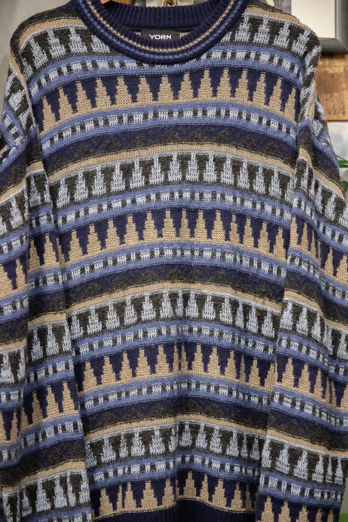 90s Nordic Laciver Oversize Kazak