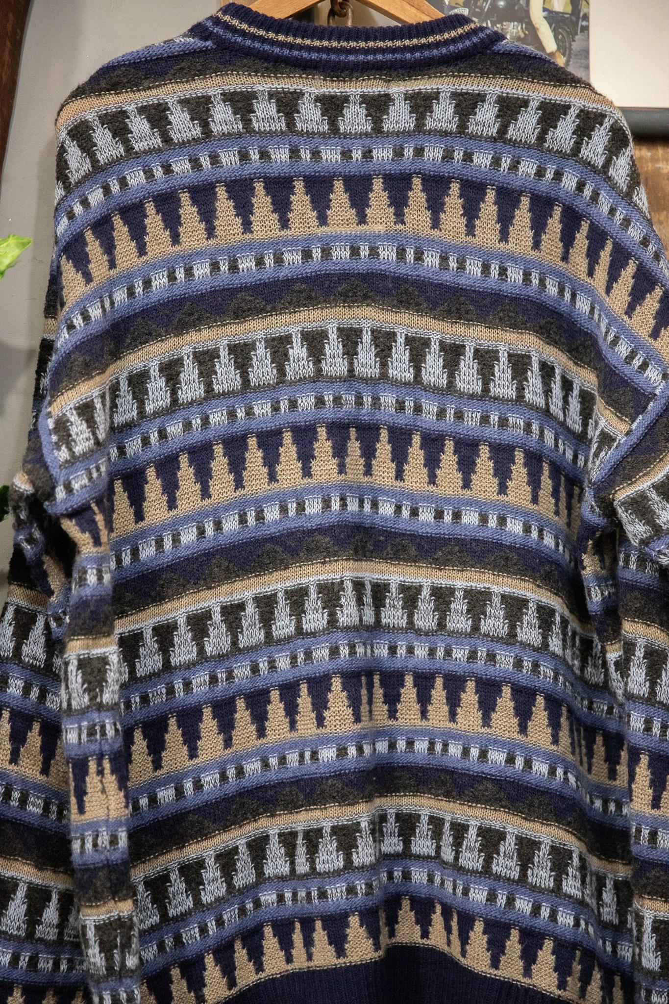 90s Nordic Laciver Oversize Kazak