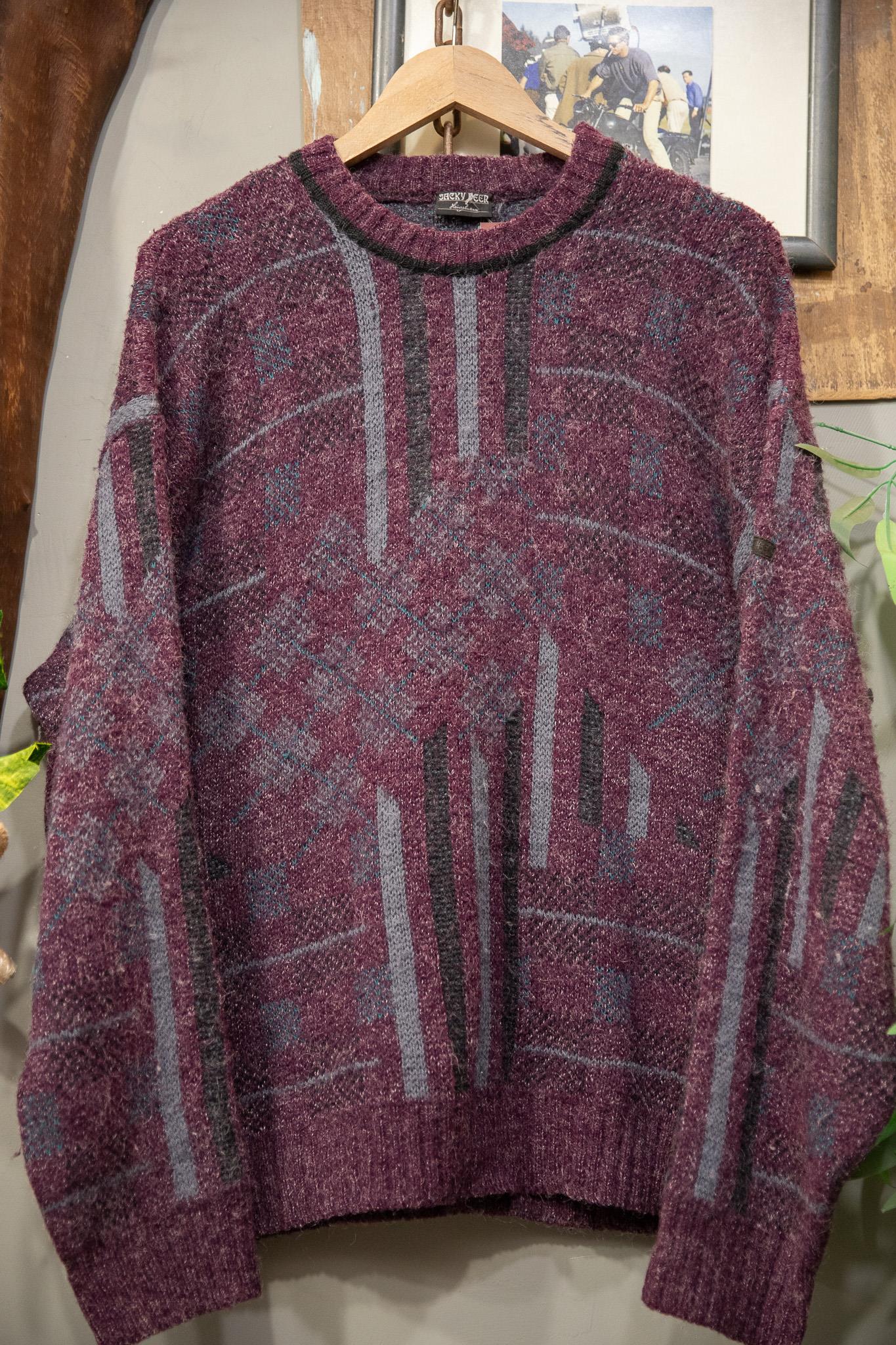 90s Oversize Purple Kazak