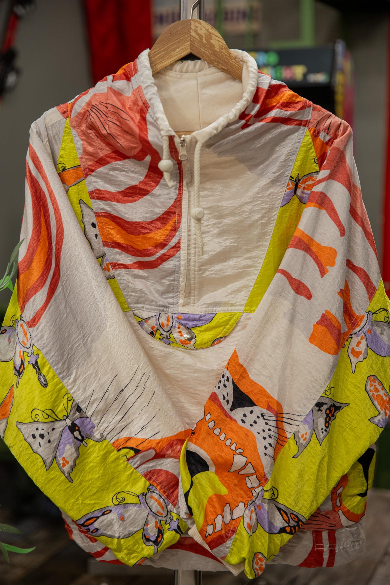90s PARIS Unisex Renkli Ceket