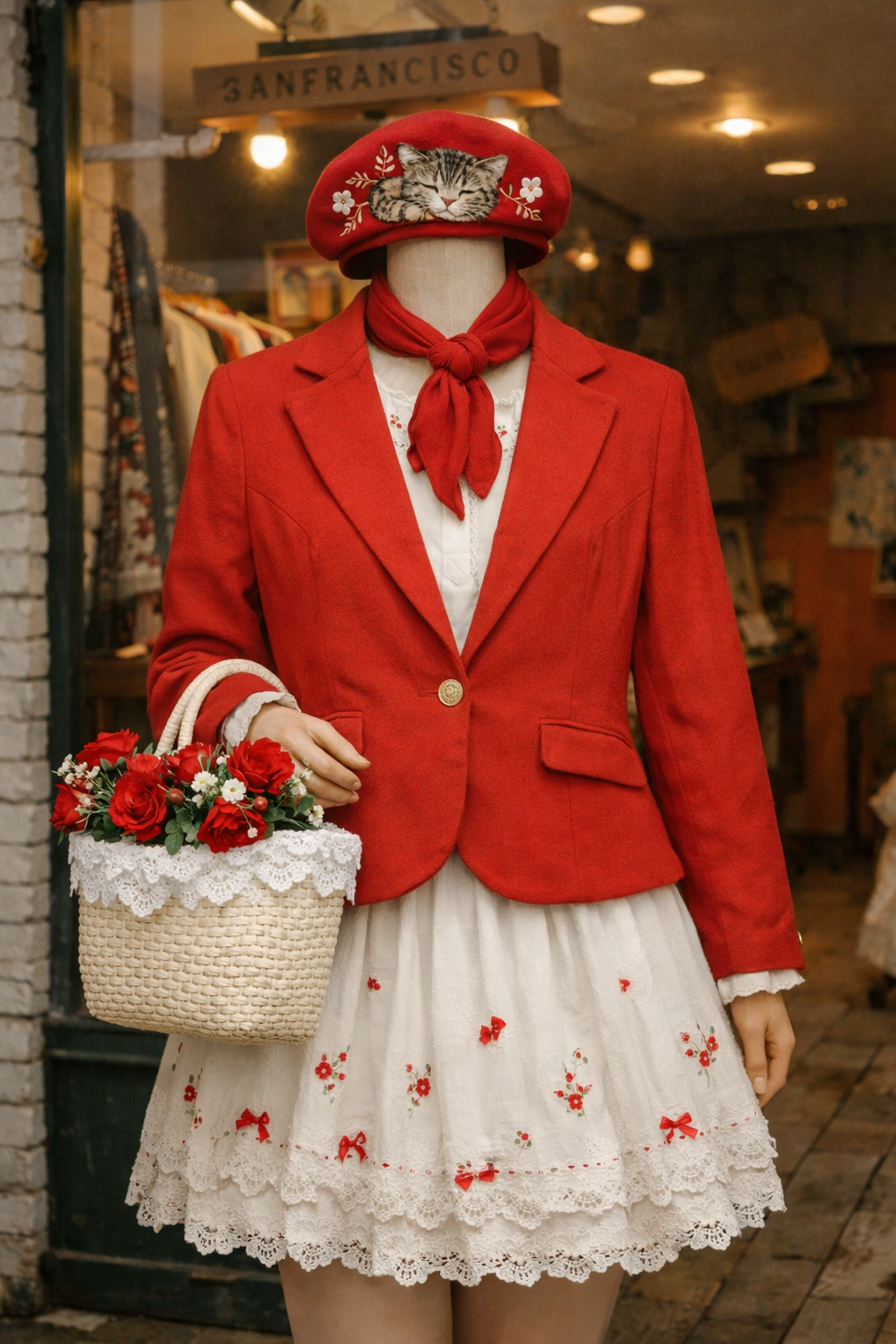 90s Wool Classic Kadın Ceket