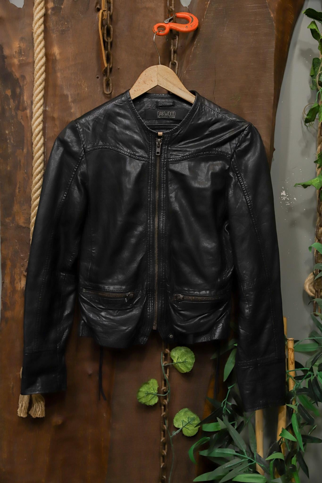 American Biker Deri Ceket