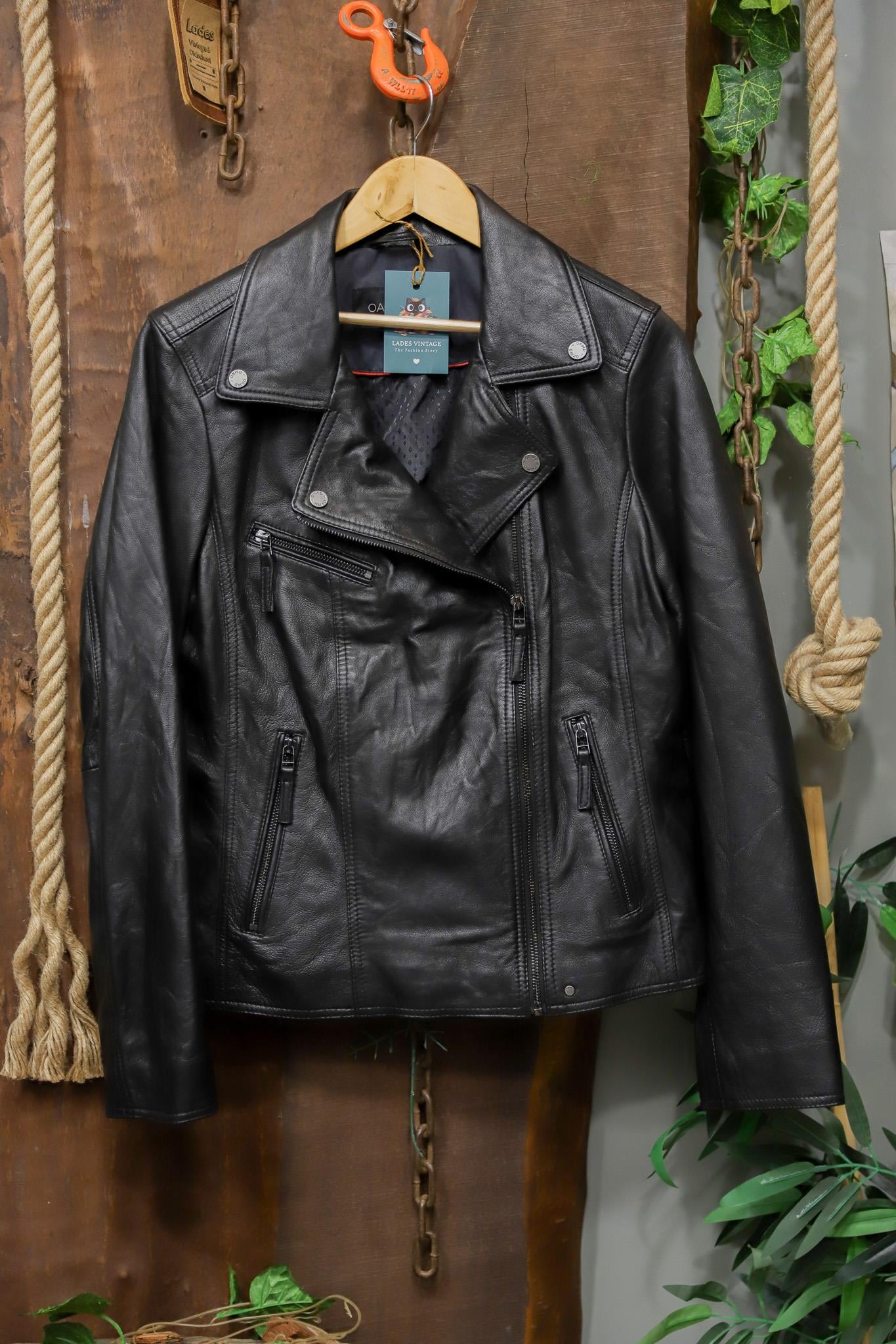 American Biker Deri Ceket