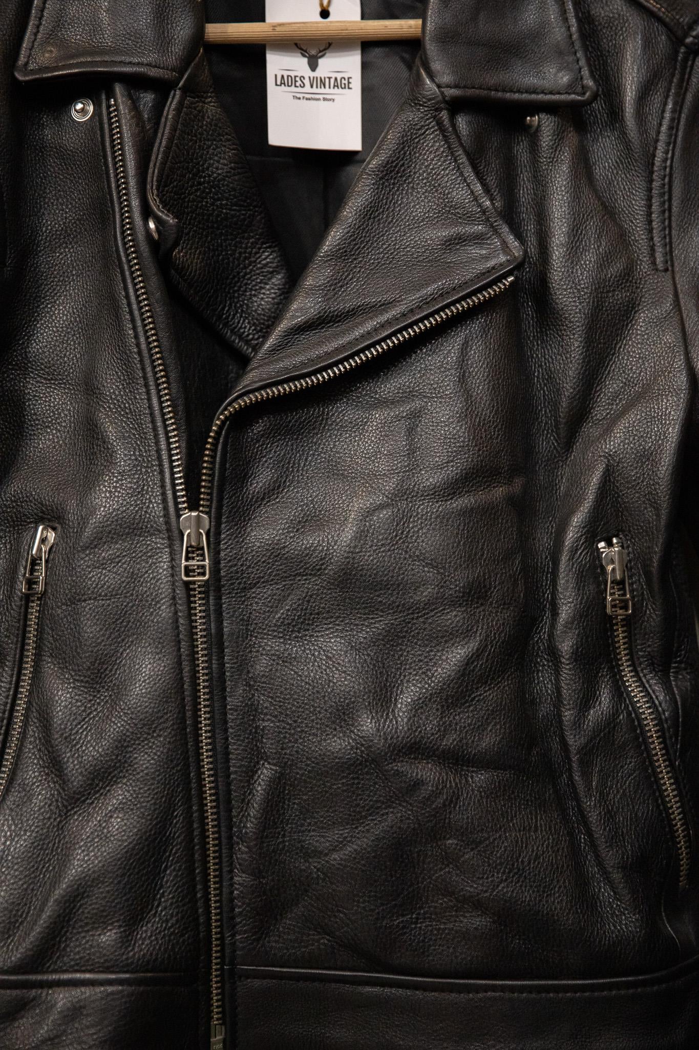 American Biker Deri Ceket