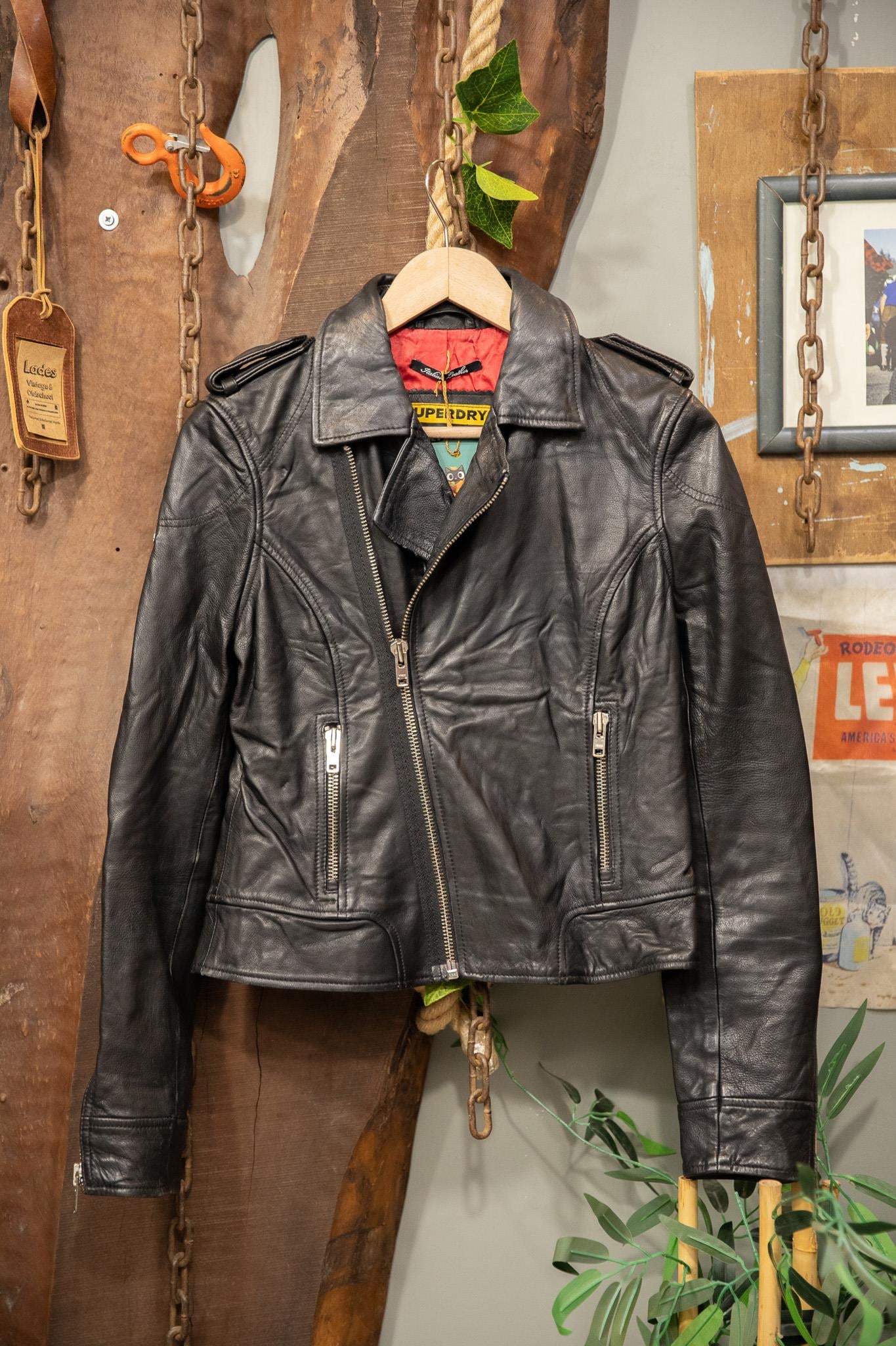 American Biker Deri Ceket