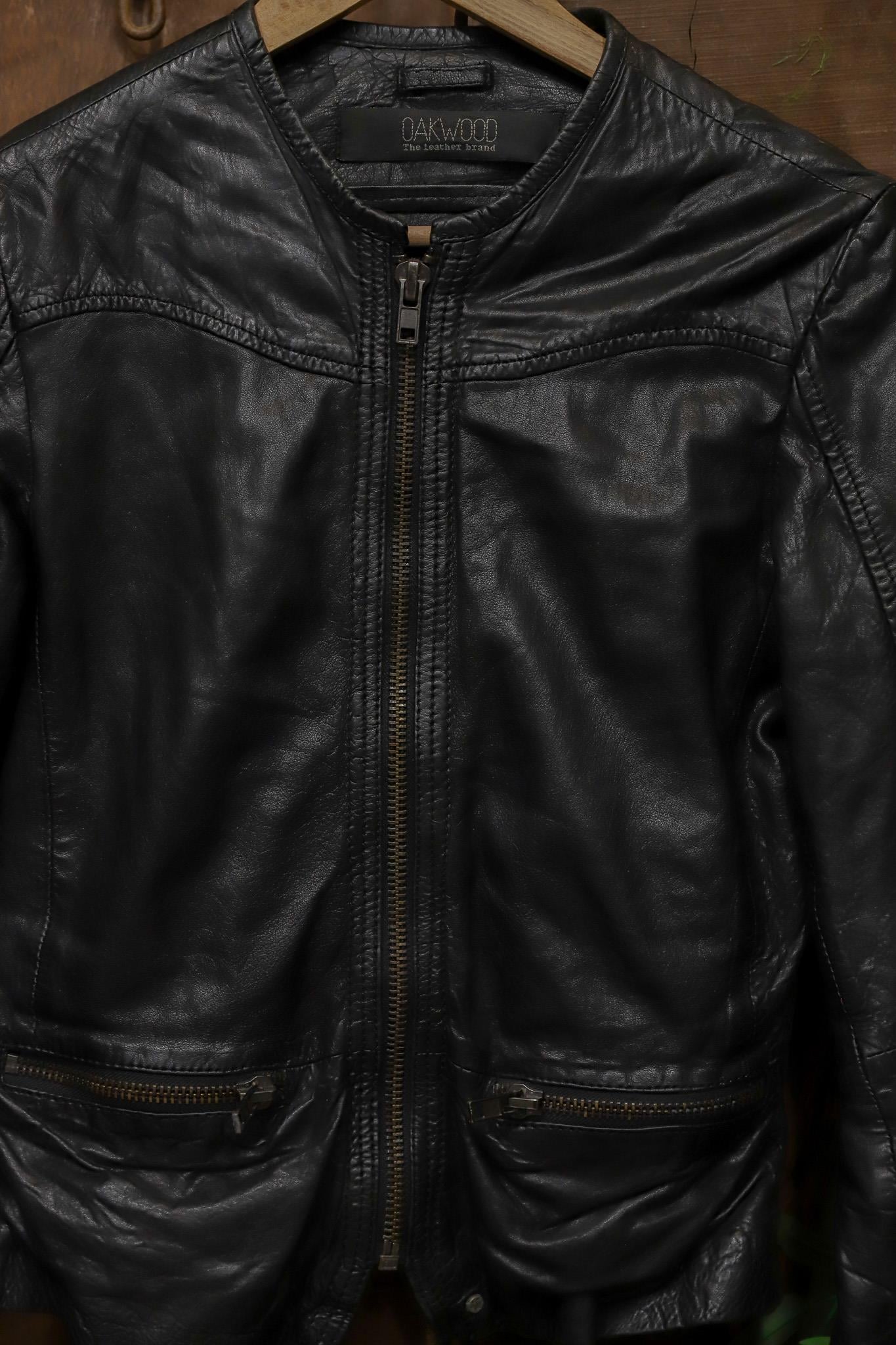 American Biker Deri Ceket