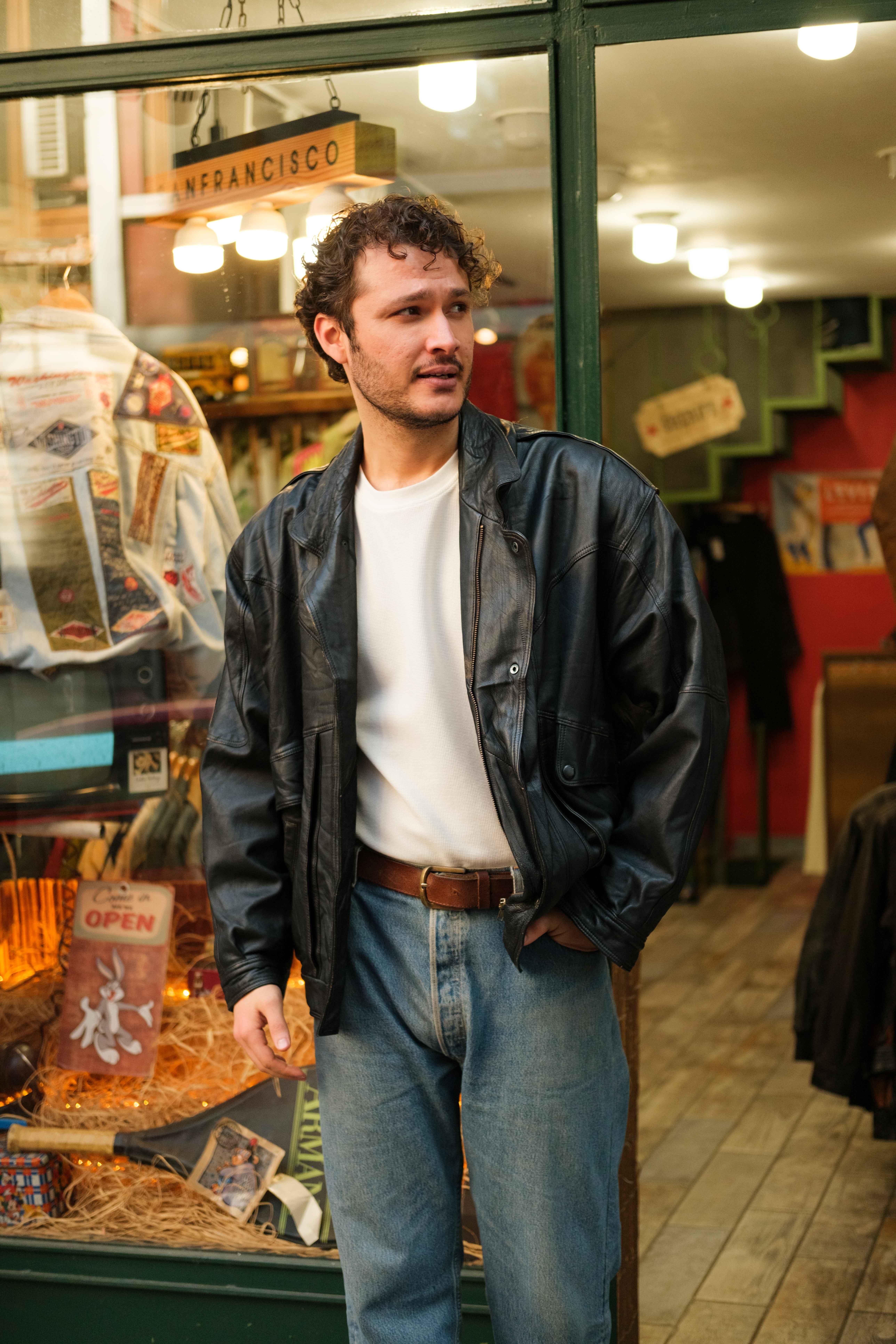 American Bomber Model Unisex Deri Ceket
