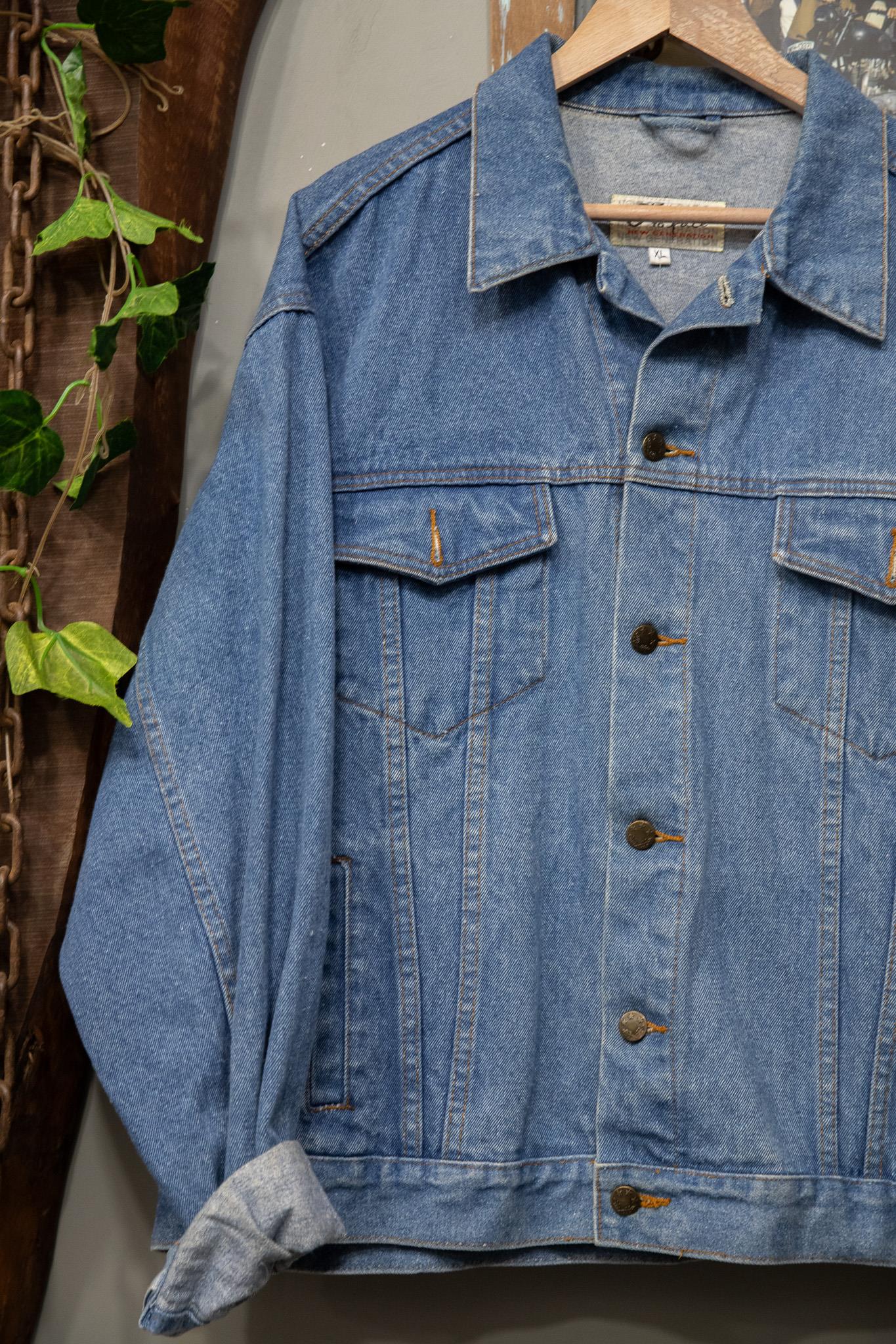 American Kalıp Oversize Kot Ceket
