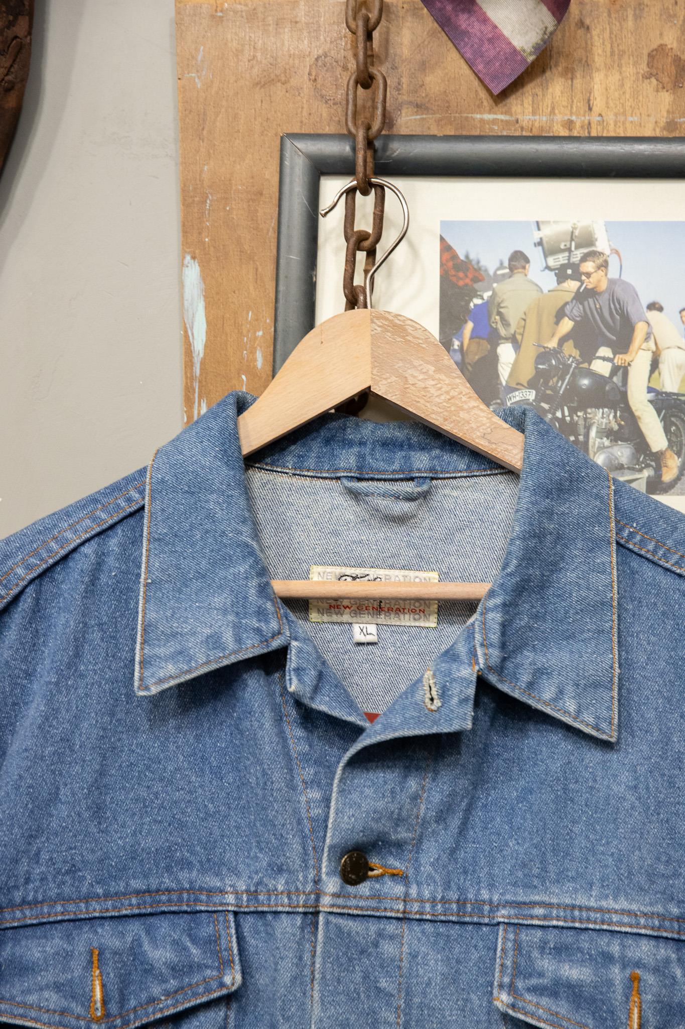 American Kalıp Oversize Kot Ceket