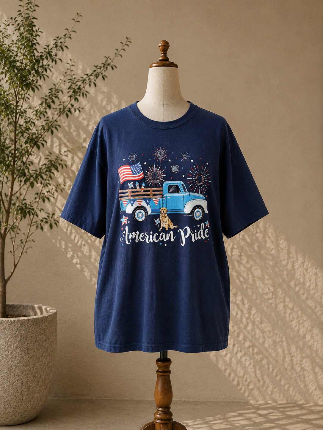American Pride Tişört