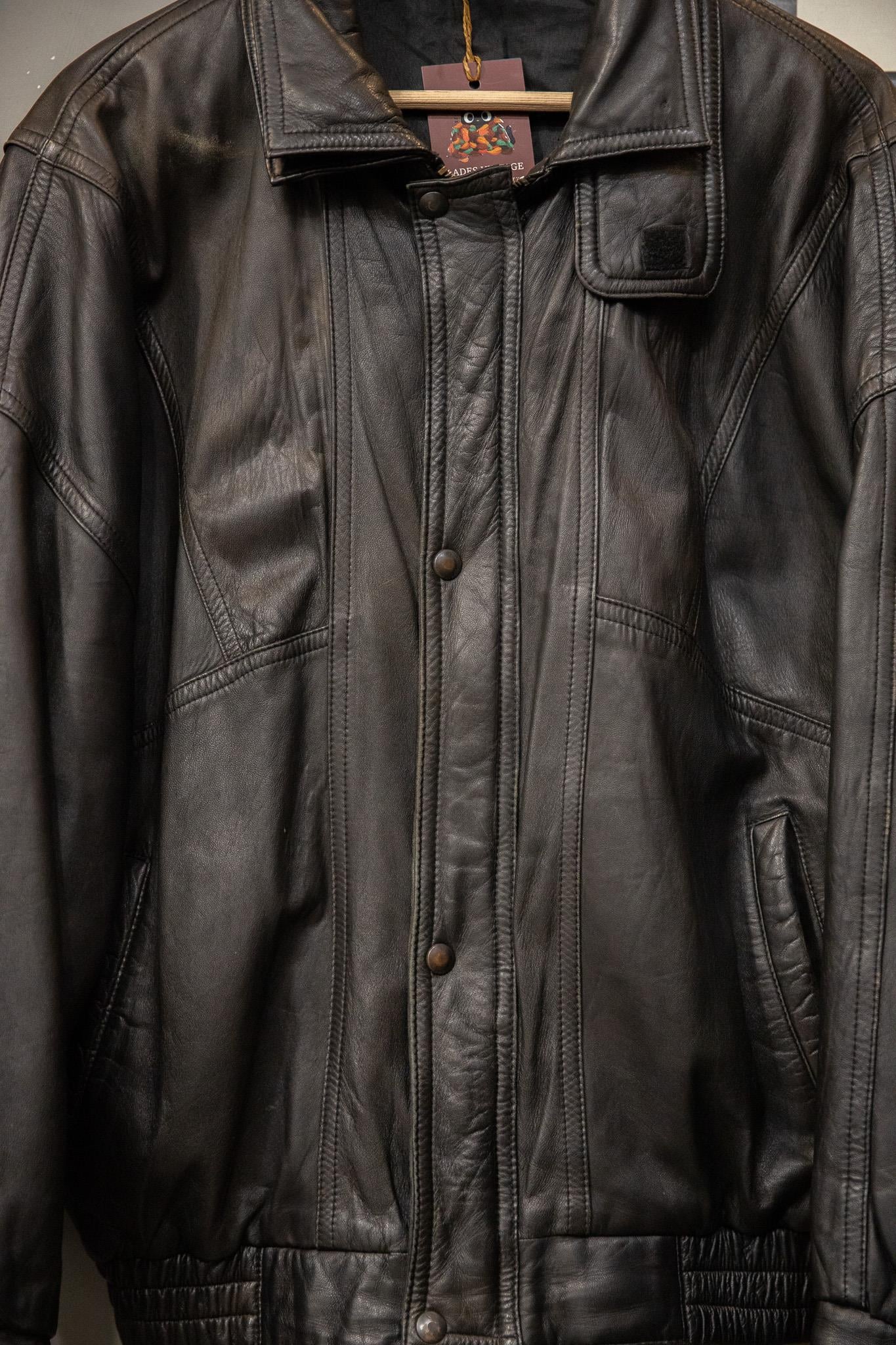 American Style Bomber Deri Ceket