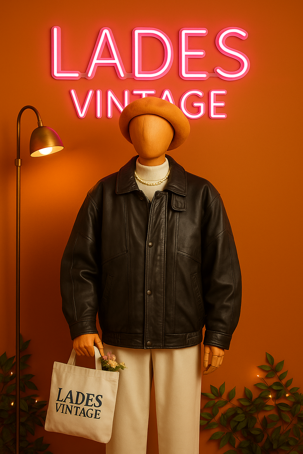 American Style Bomber Deri Ceket
