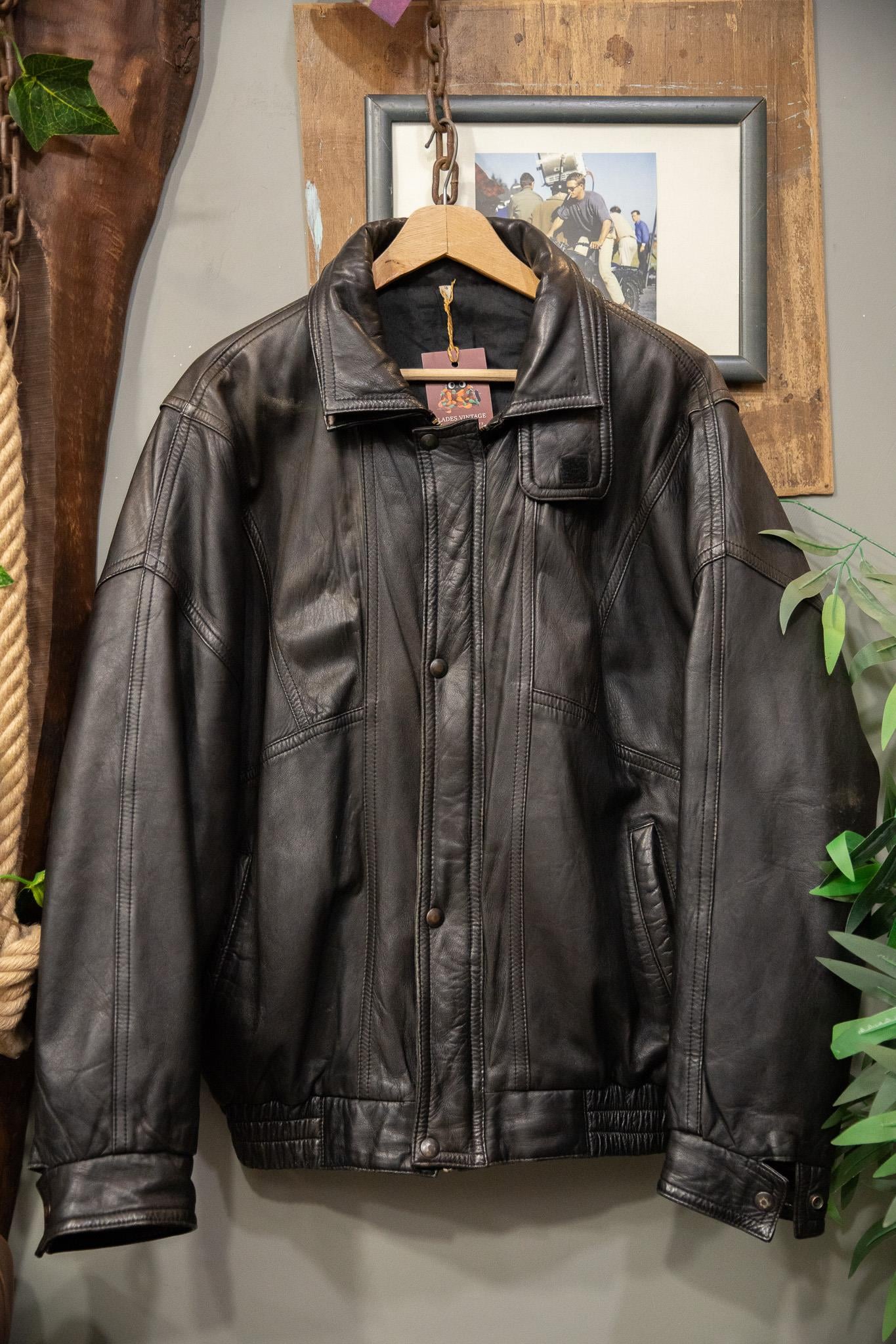 American Style Bomber Deri Ceket