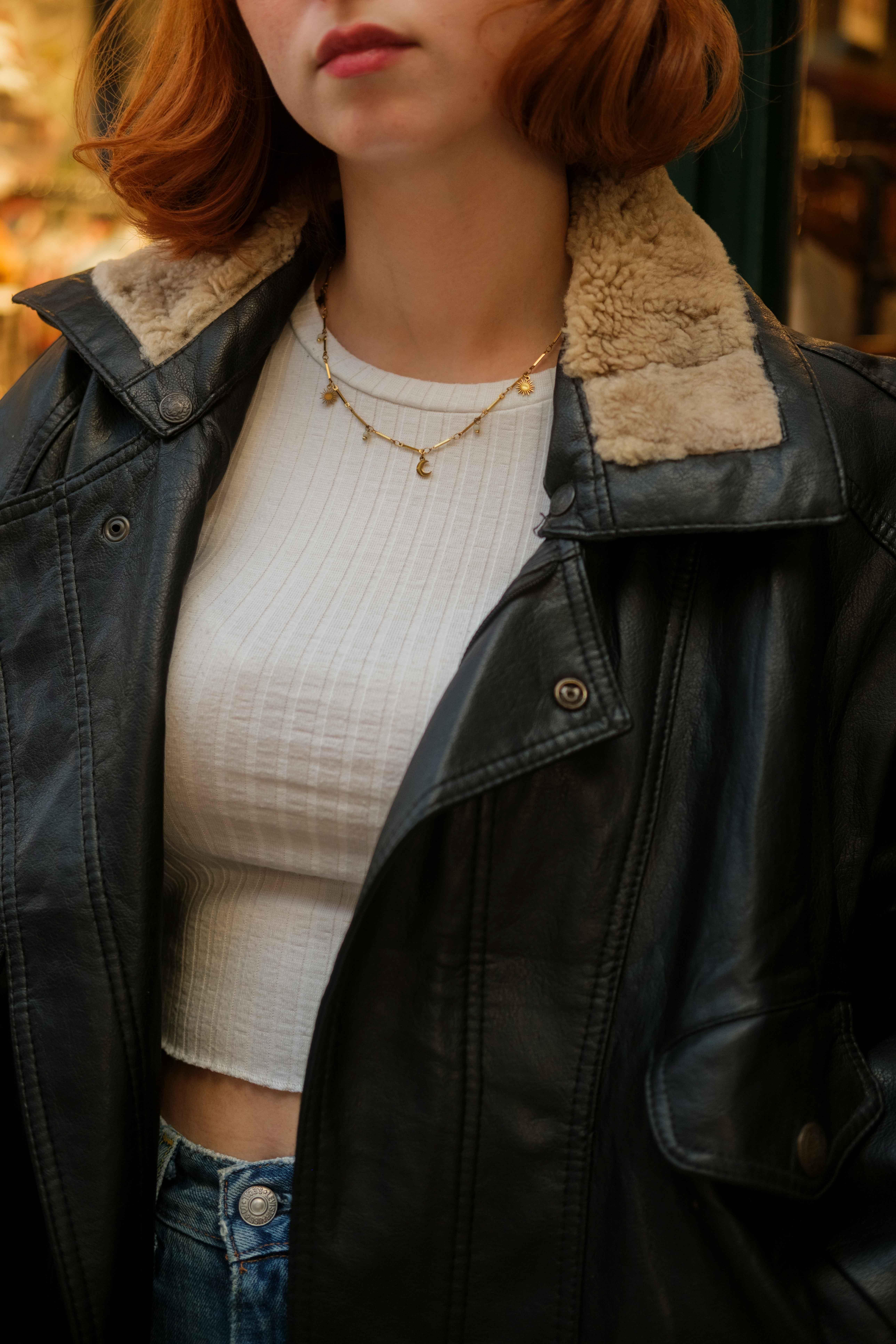 American Vintage Bomber Vegan Deri Ceket