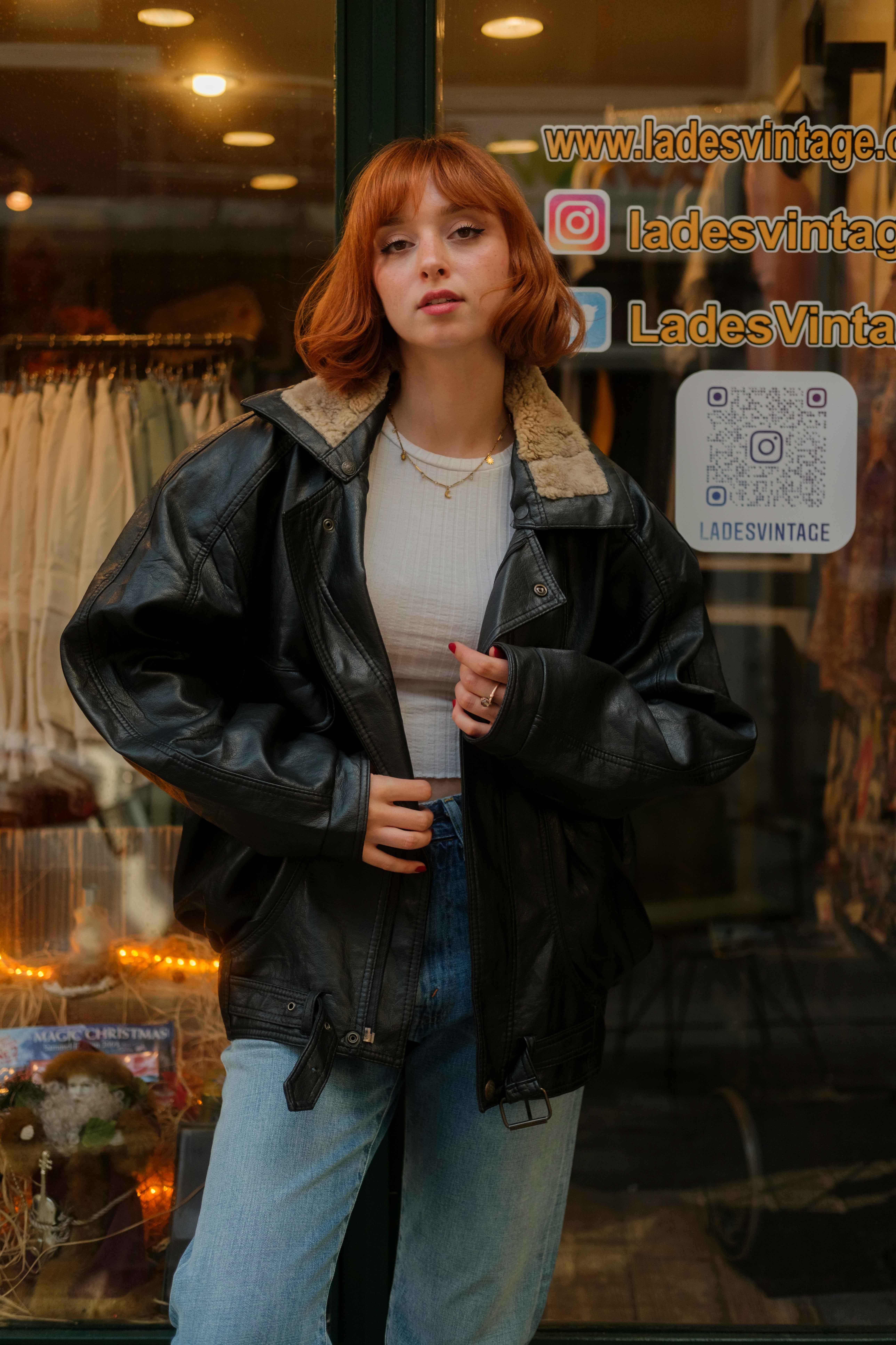 American Vintage Bomber Vegan Deri Ceket