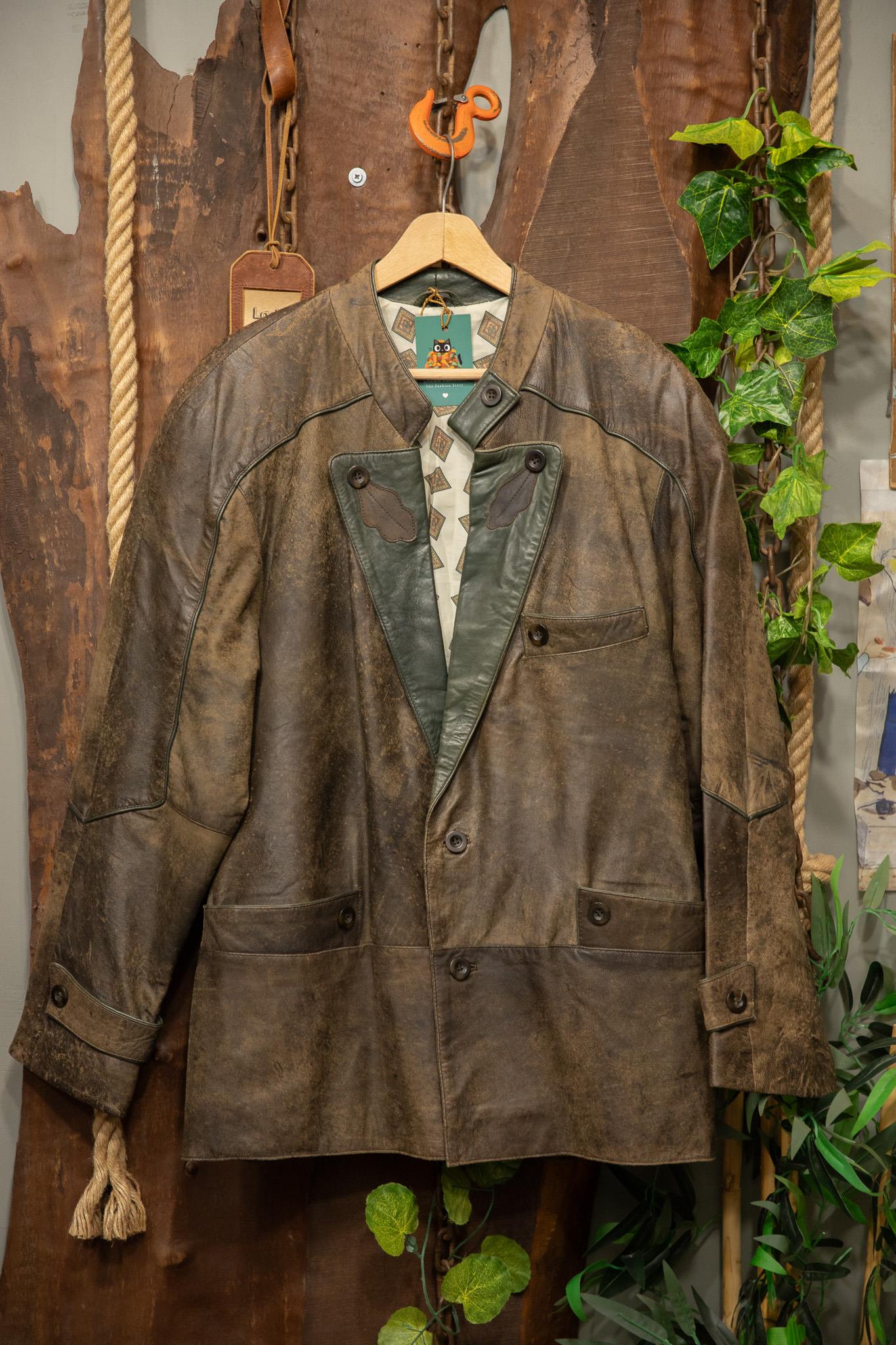 Austrian Bavyera Blazer Deri Ceket