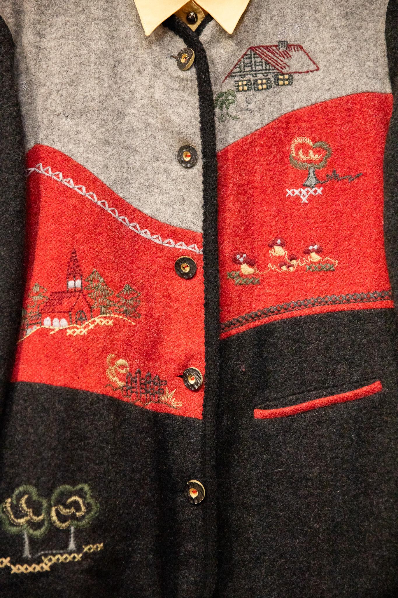 Austrian Bavyera Embroidered Ceket