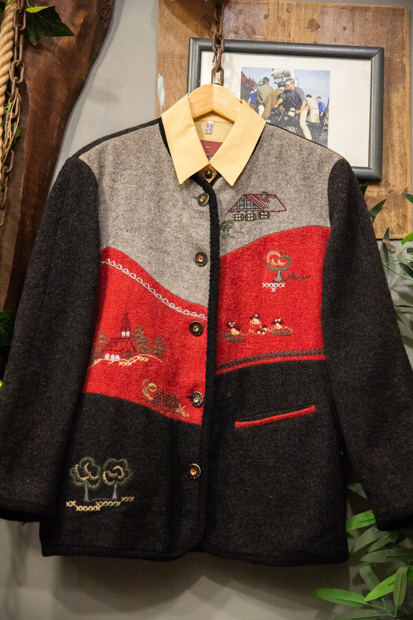 Austrian Bavyera Embroidered Ceket