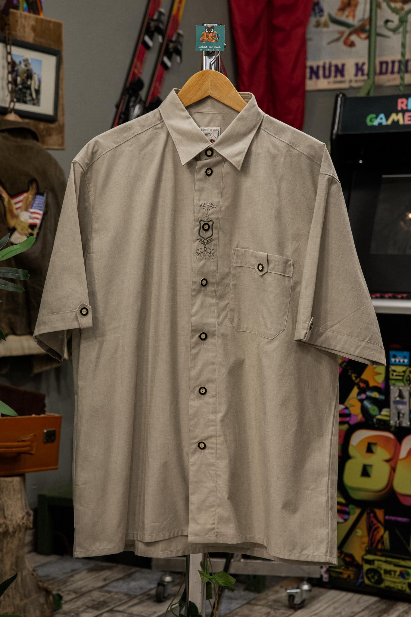 Austrian Bavyera Kısa Kollu Gömlek