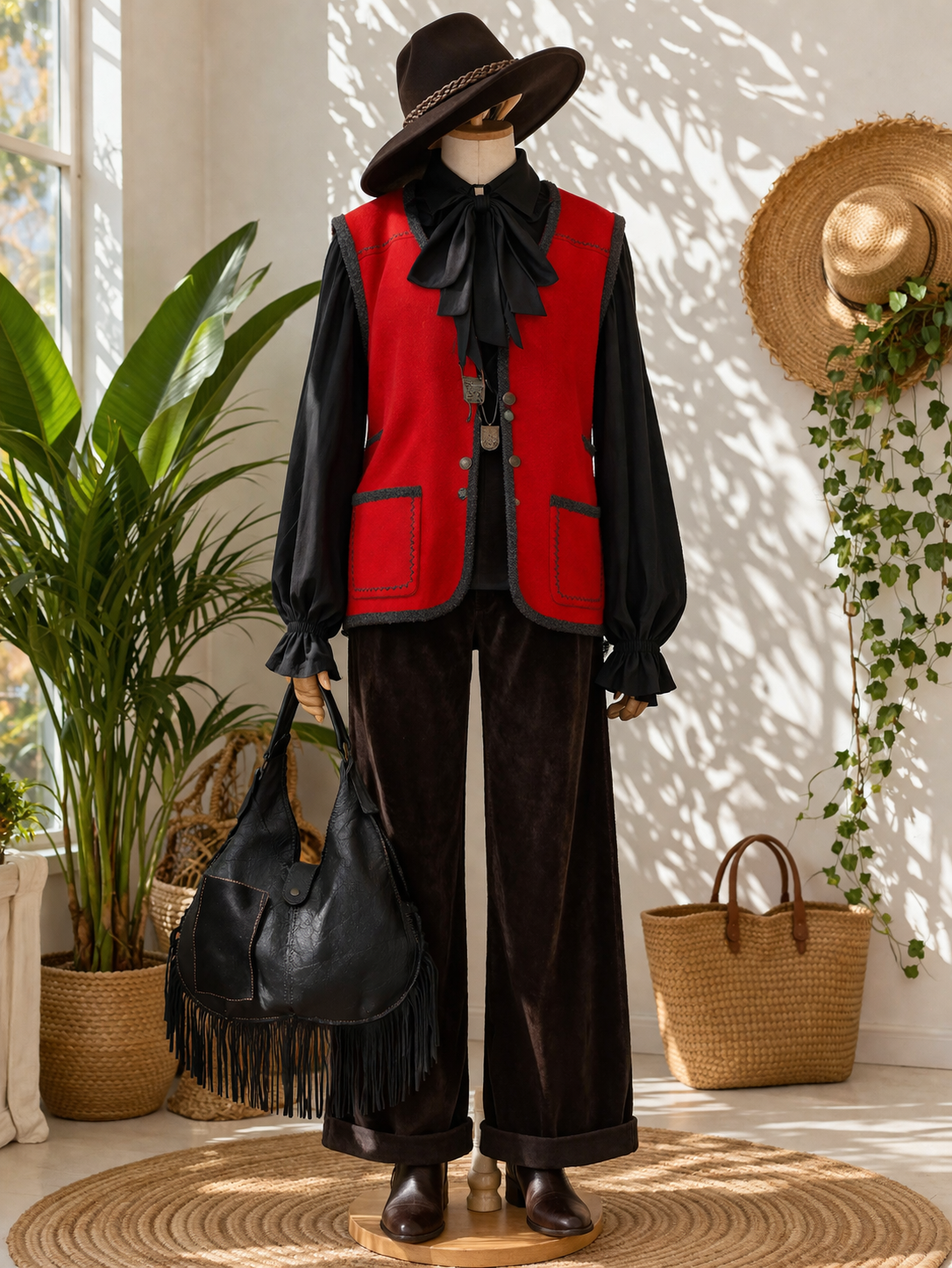 Austrian Bavyera Wool Yelek/Ceket