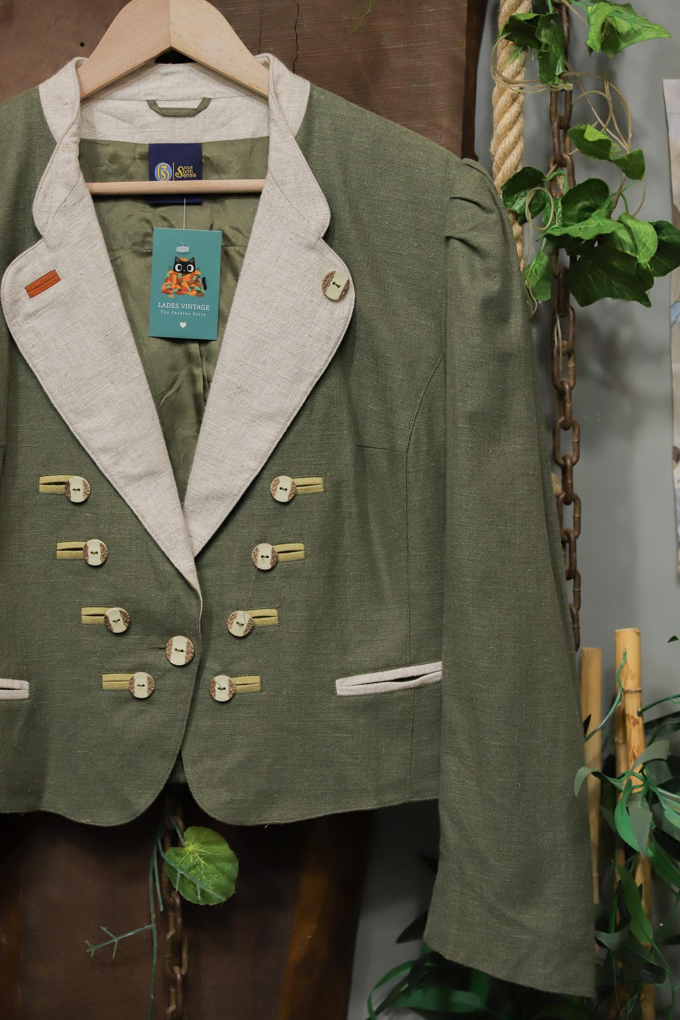 Austrian Cropped Bavyera Ceket