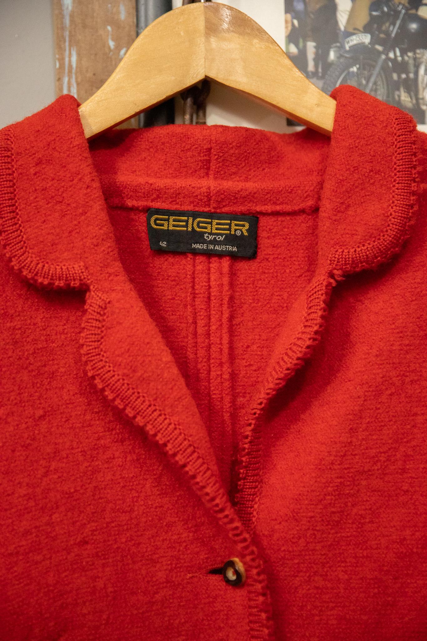 Austrian GEIGER Red Ceket