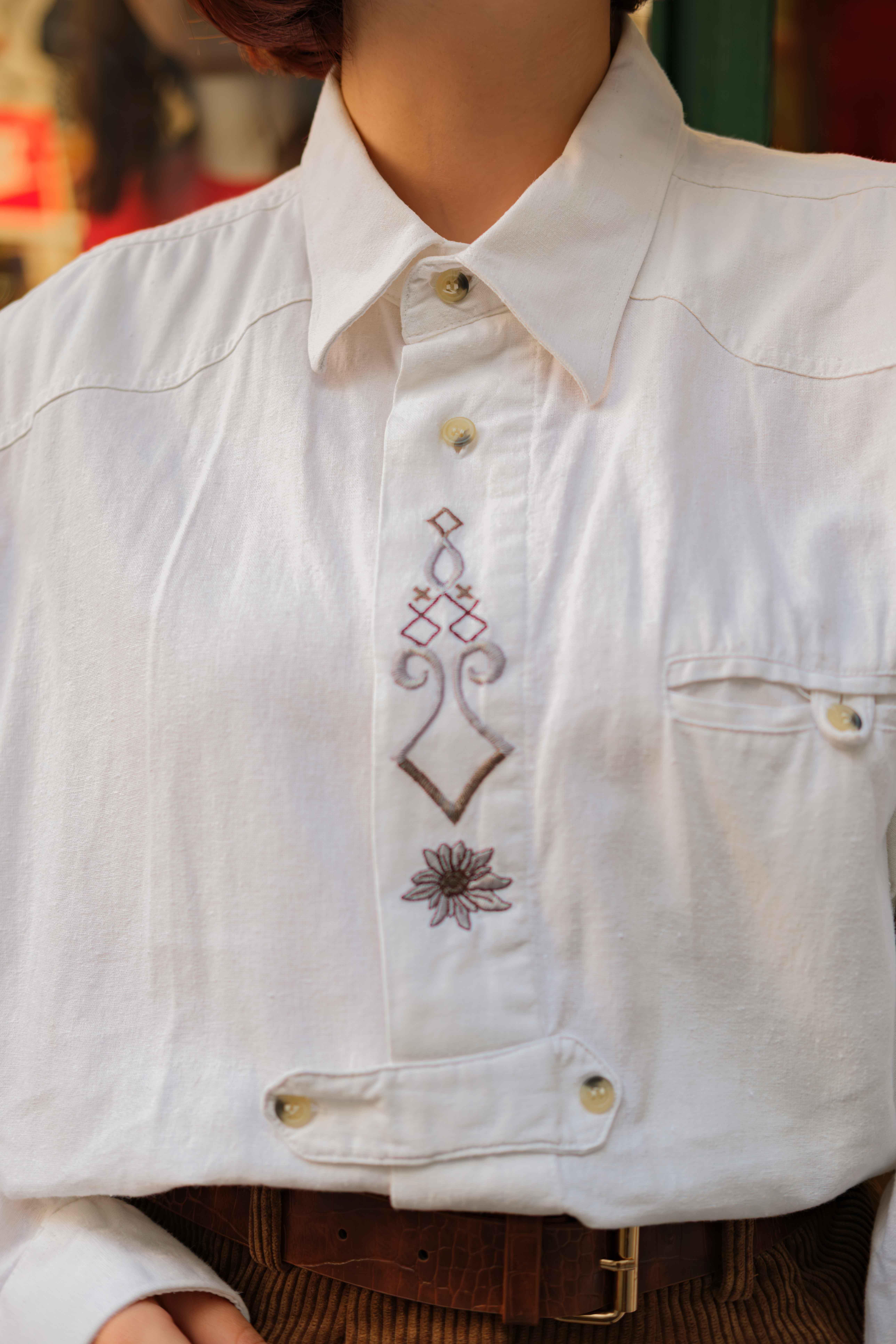 BAVYERA VİNTAGE TASARIM GÖMLEK