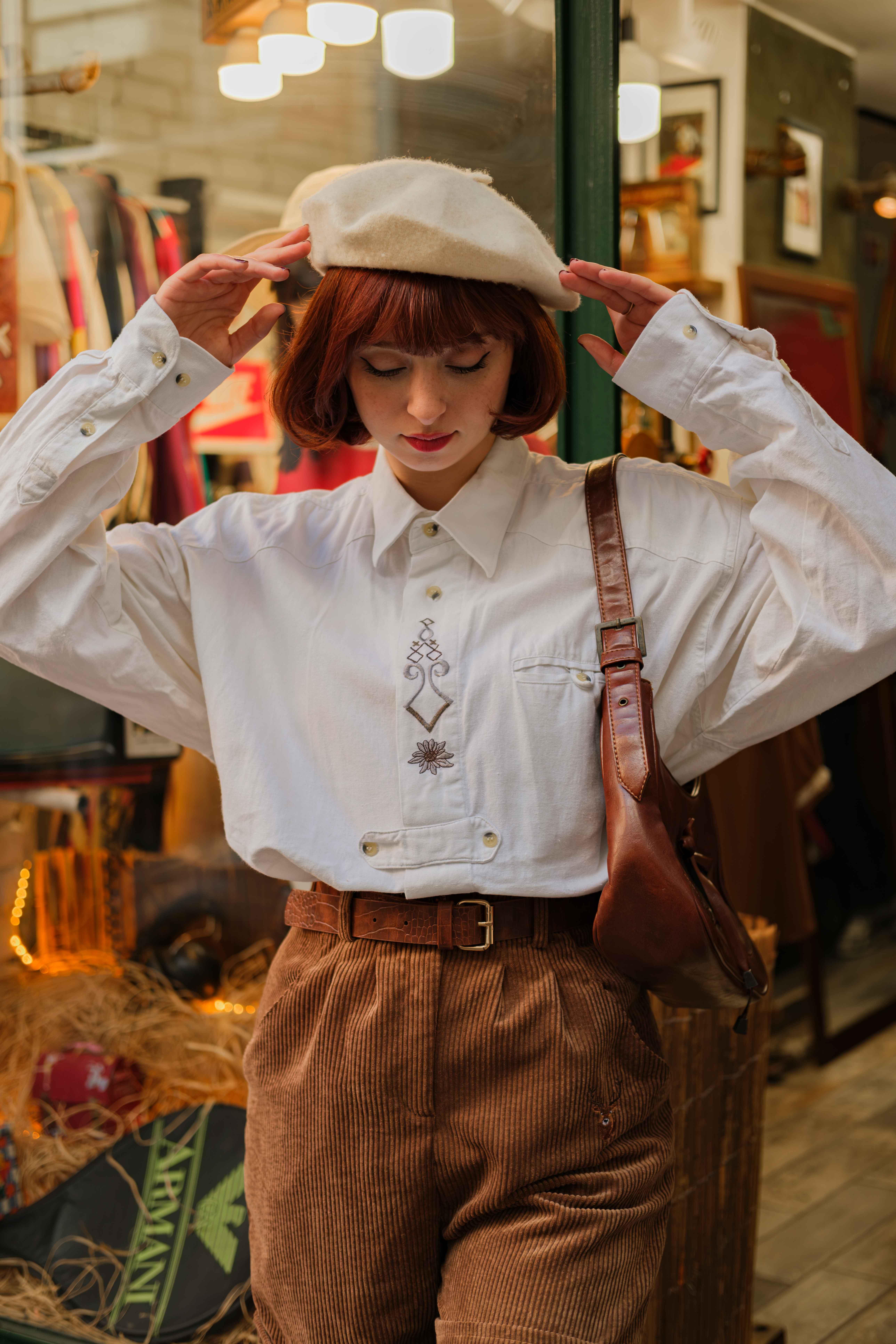 BAVYERA VİNTAGE TASARIM GÖMLEK