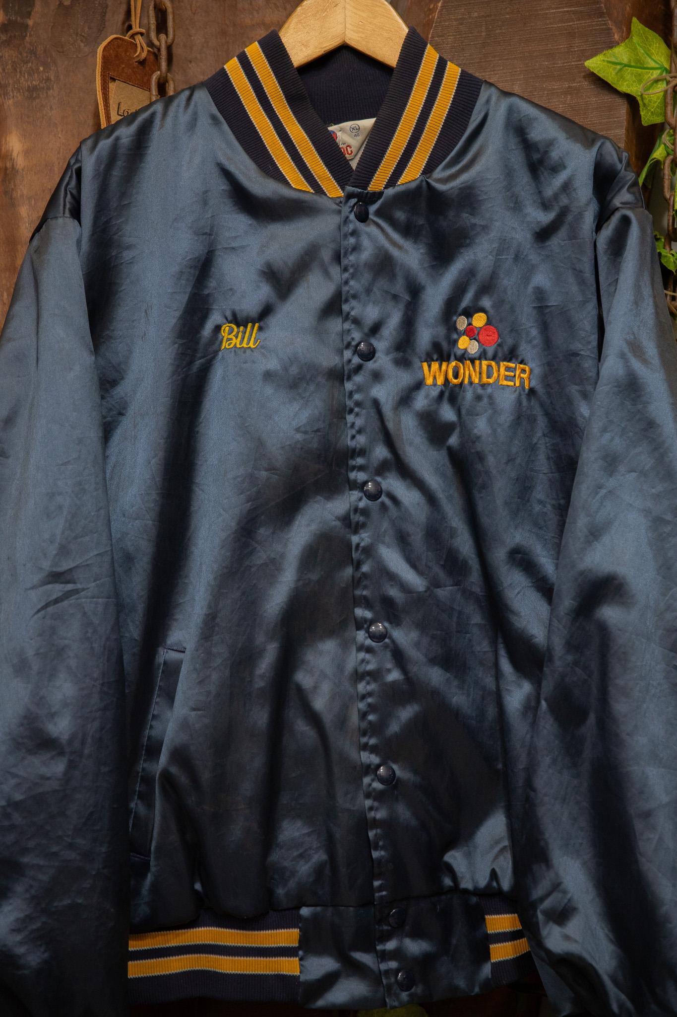 Bill Wonder Satin Kolej Bomber Ceket