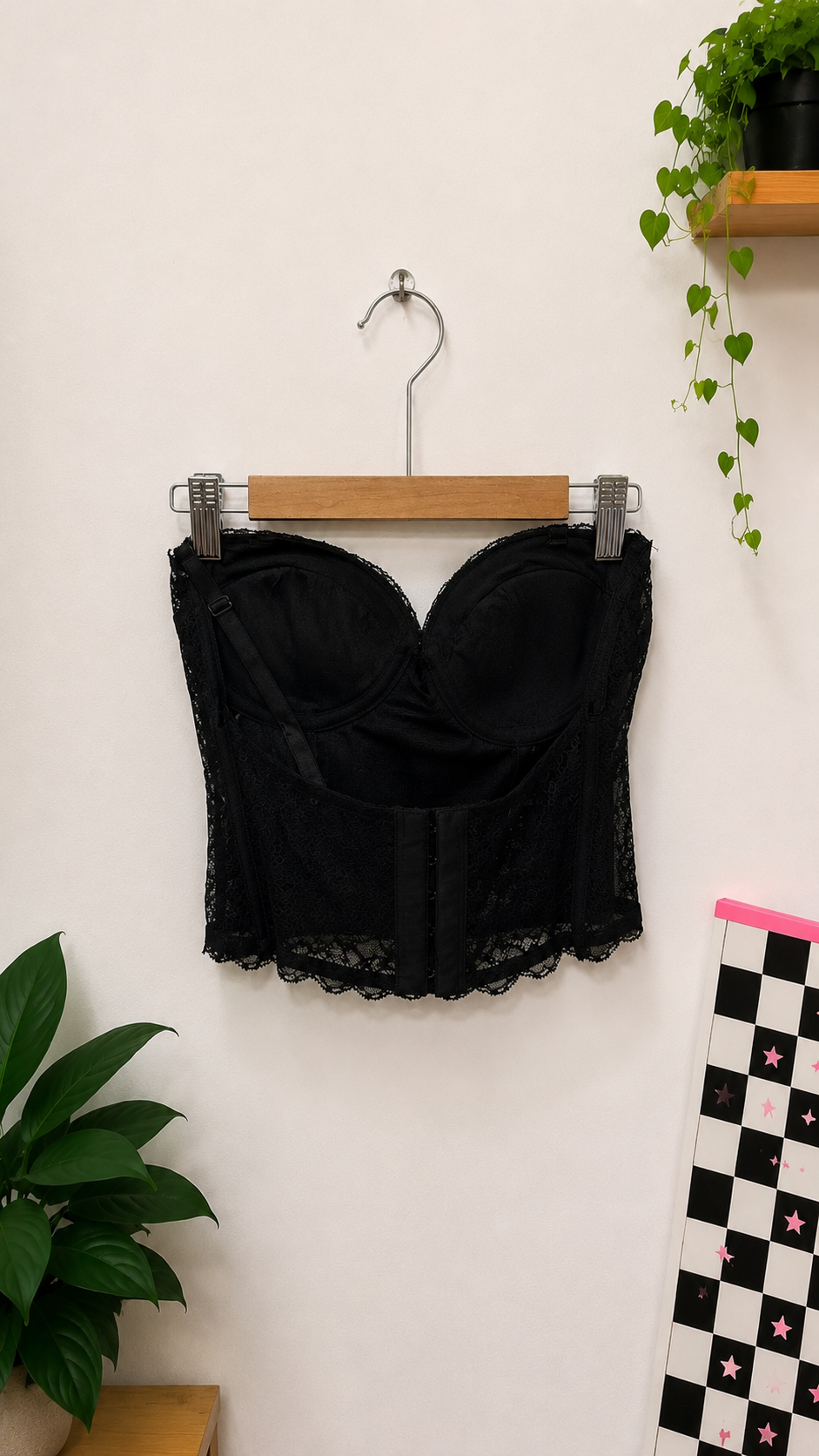 Black Dantelli Gothic Korse