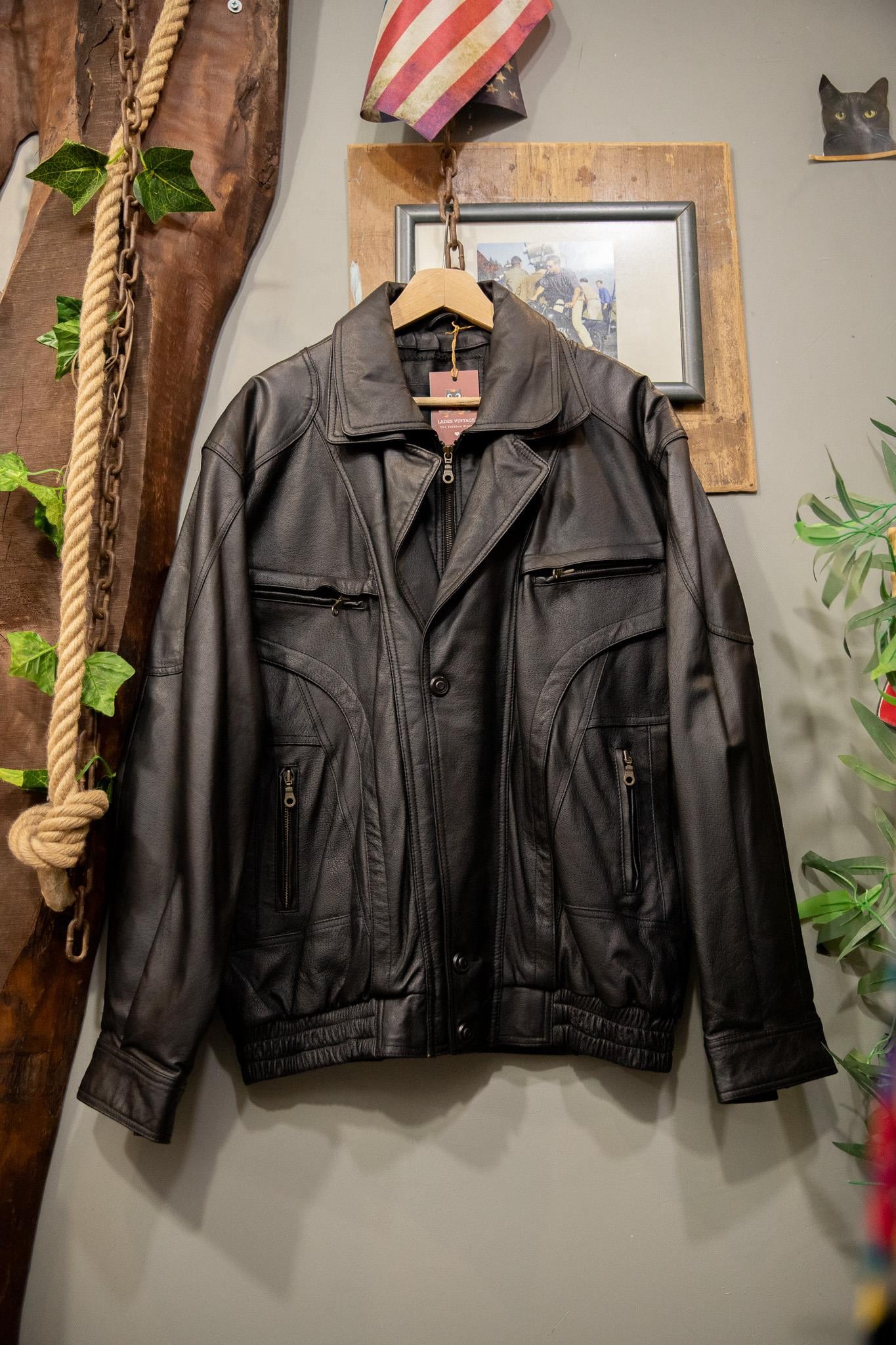 Bomber Classic Deri Ceket