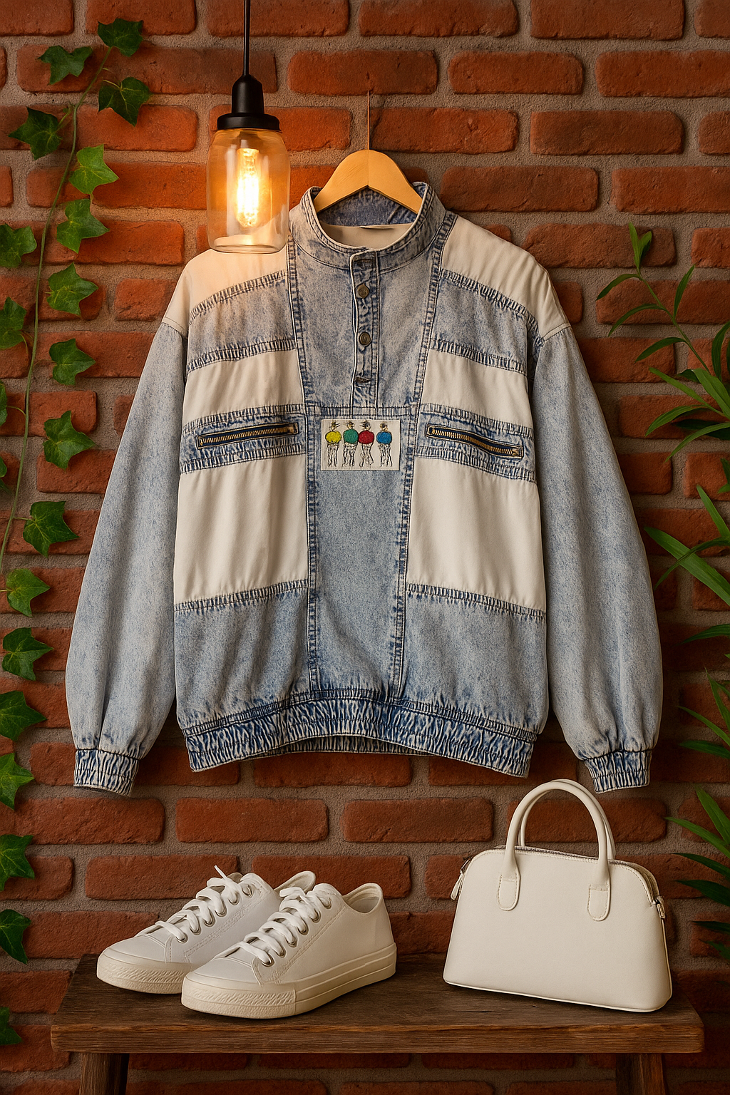 Bomber Denim Gömlek