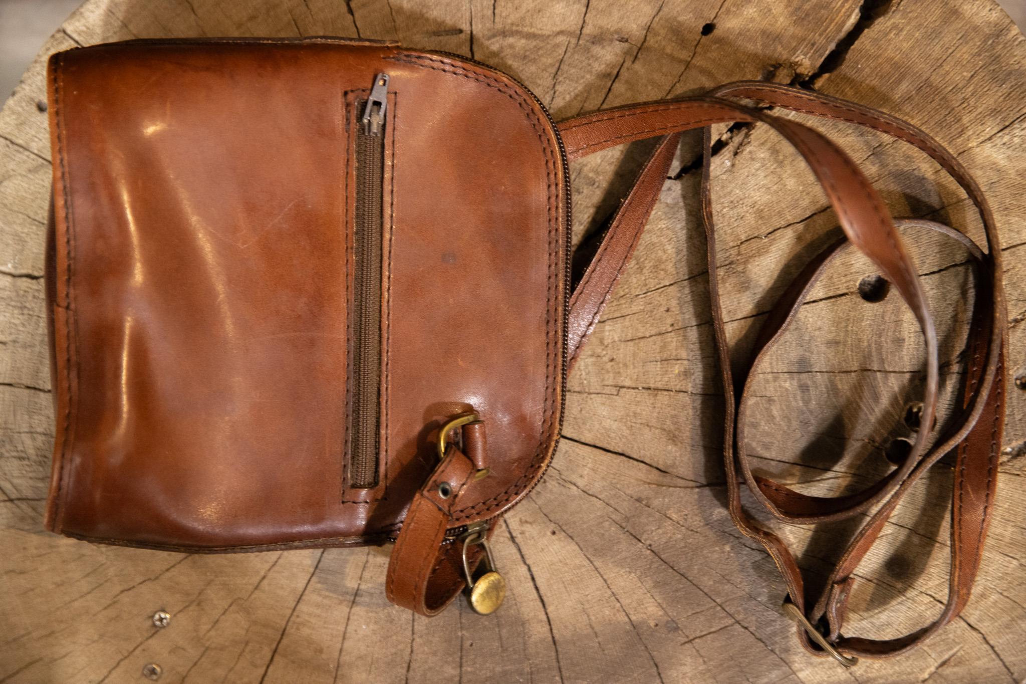Brown Leather Classic Çanta