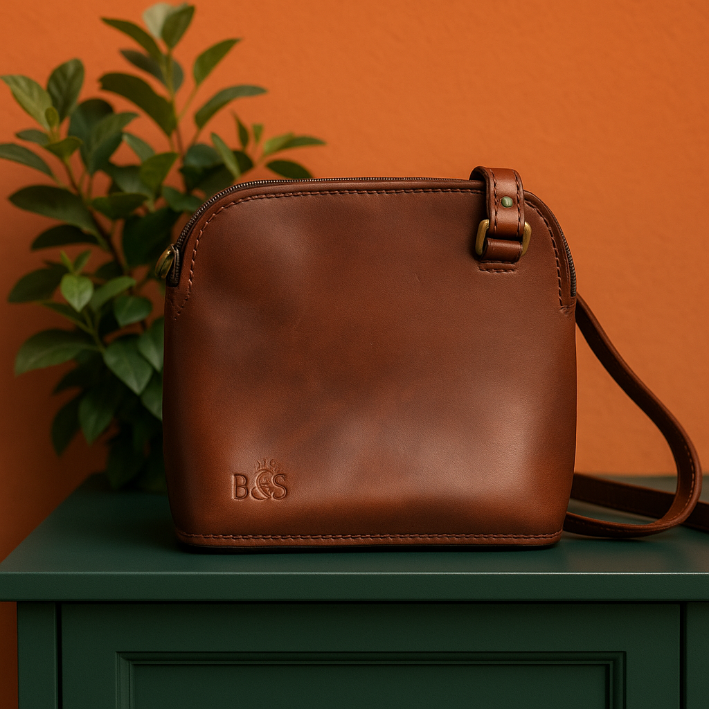 Brown Leather Classic Çanta